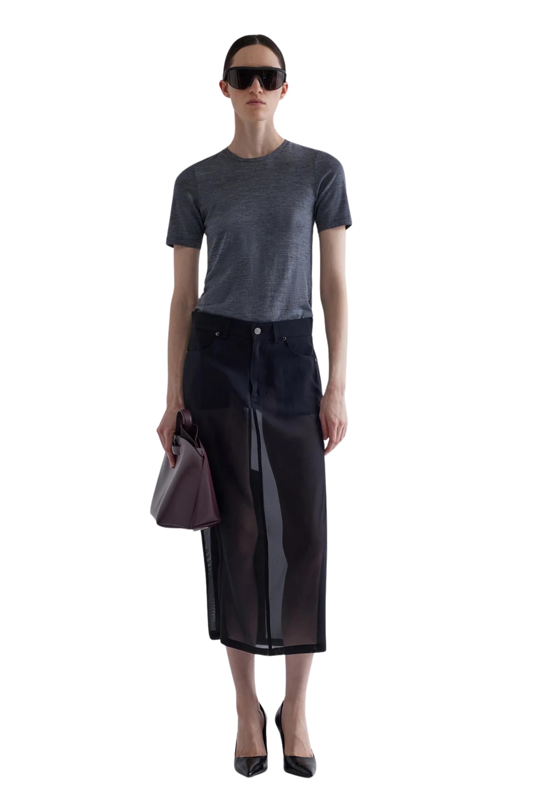 スカート ERIKA CAVALLINI SEMI-COUTURE flare skirt Erika Cavallini skirt SS23 | Chirulli.com