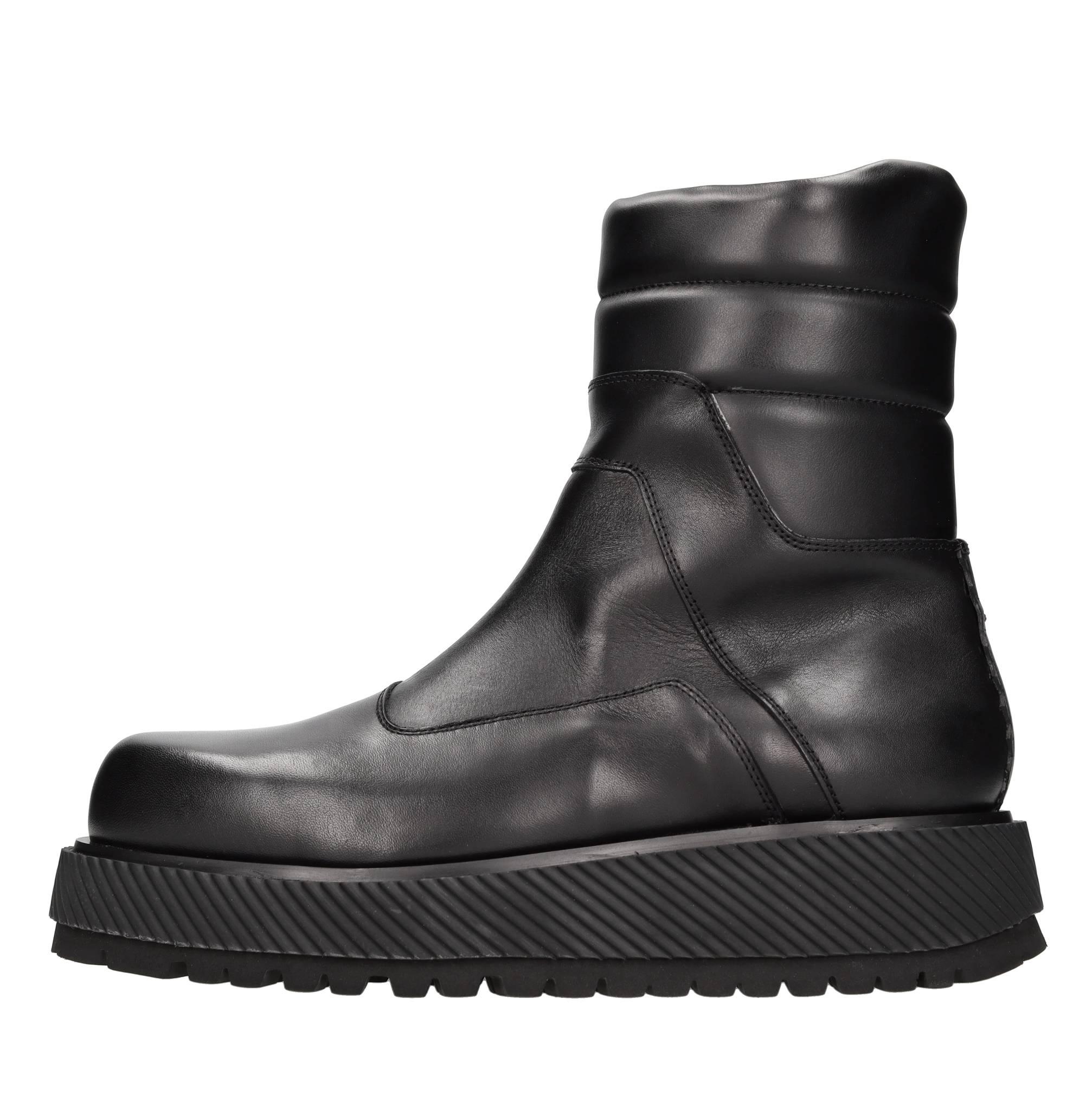 The Antipode Brushed Leather Lace-Up Boots With Durable Sole - NWT Barefoot African Trooper - Houston Brown - Jim Green main image 2