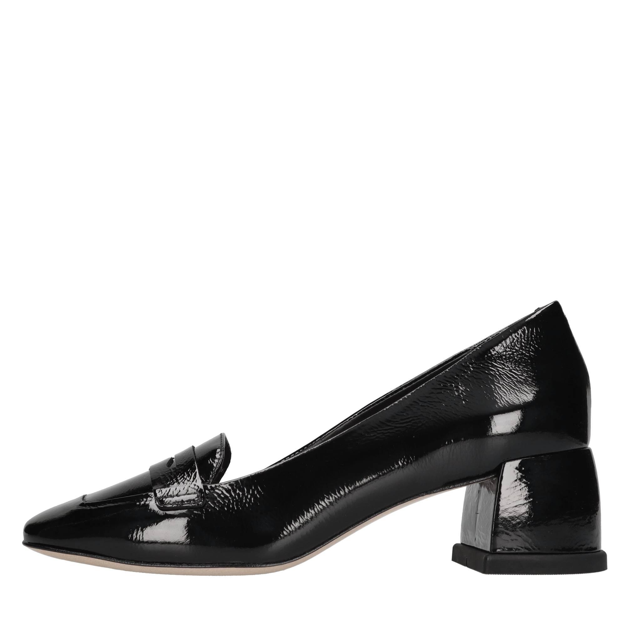 Escarpins Plats Vicenza Femme Noir Et Blanc - Taille US 9, Neufs Sans Boîte D'origine
