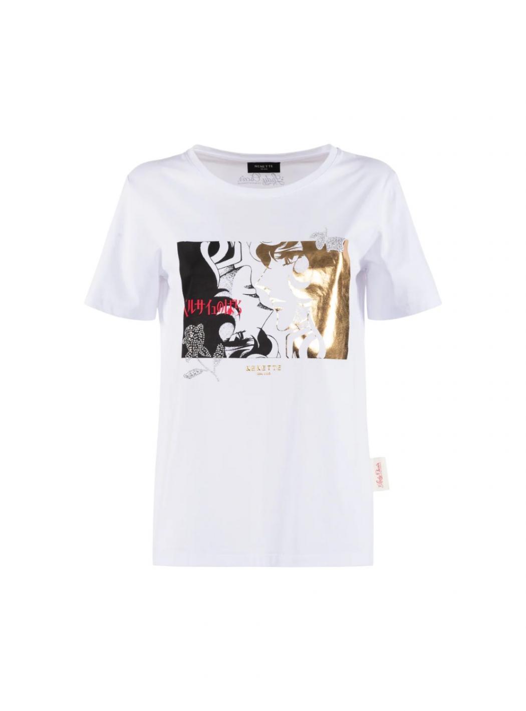 Nenette T-Shirt Rspade in White Lyst