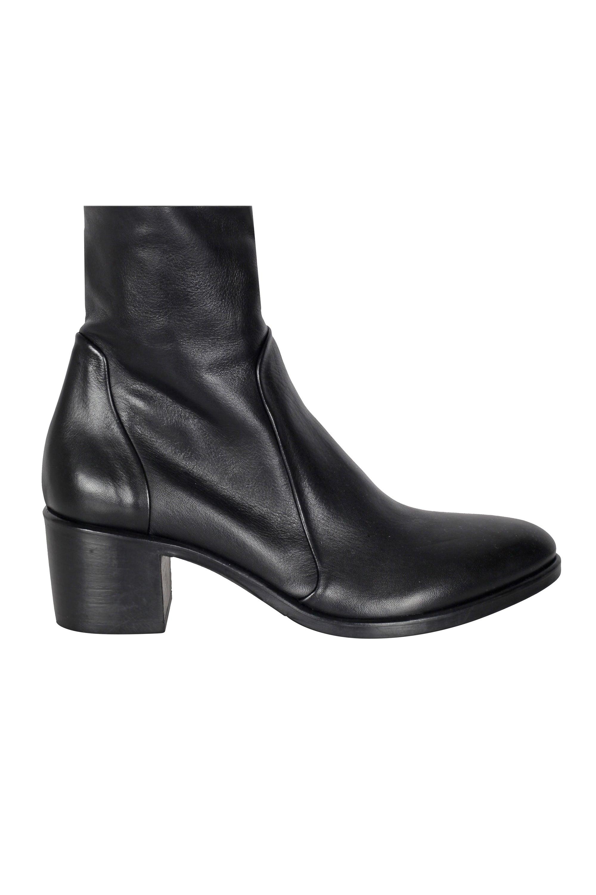 River Island Schwarze Keilabsatz Stiefeletten River Island High