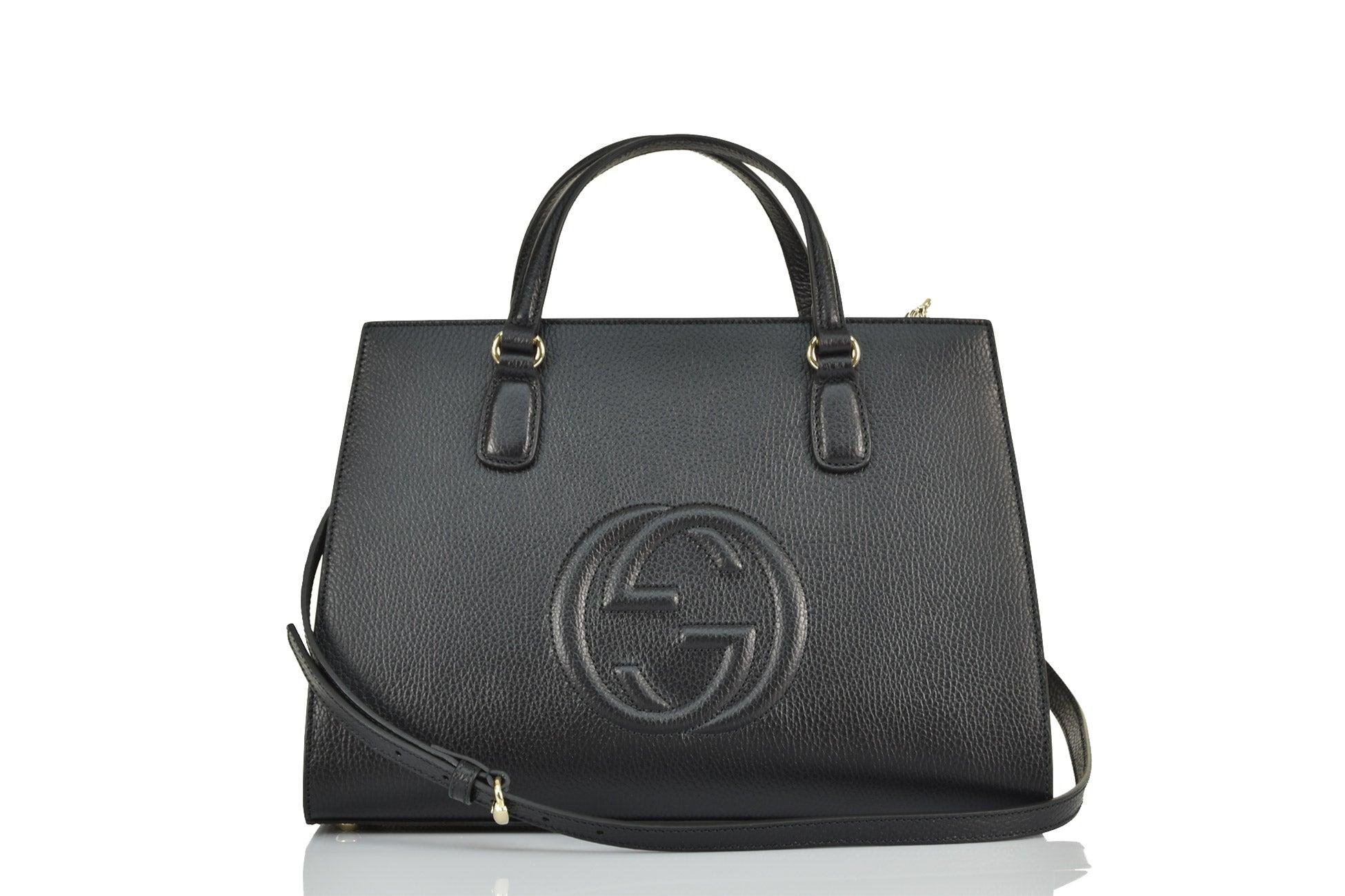 Gucci handbag dollar calf nero shop