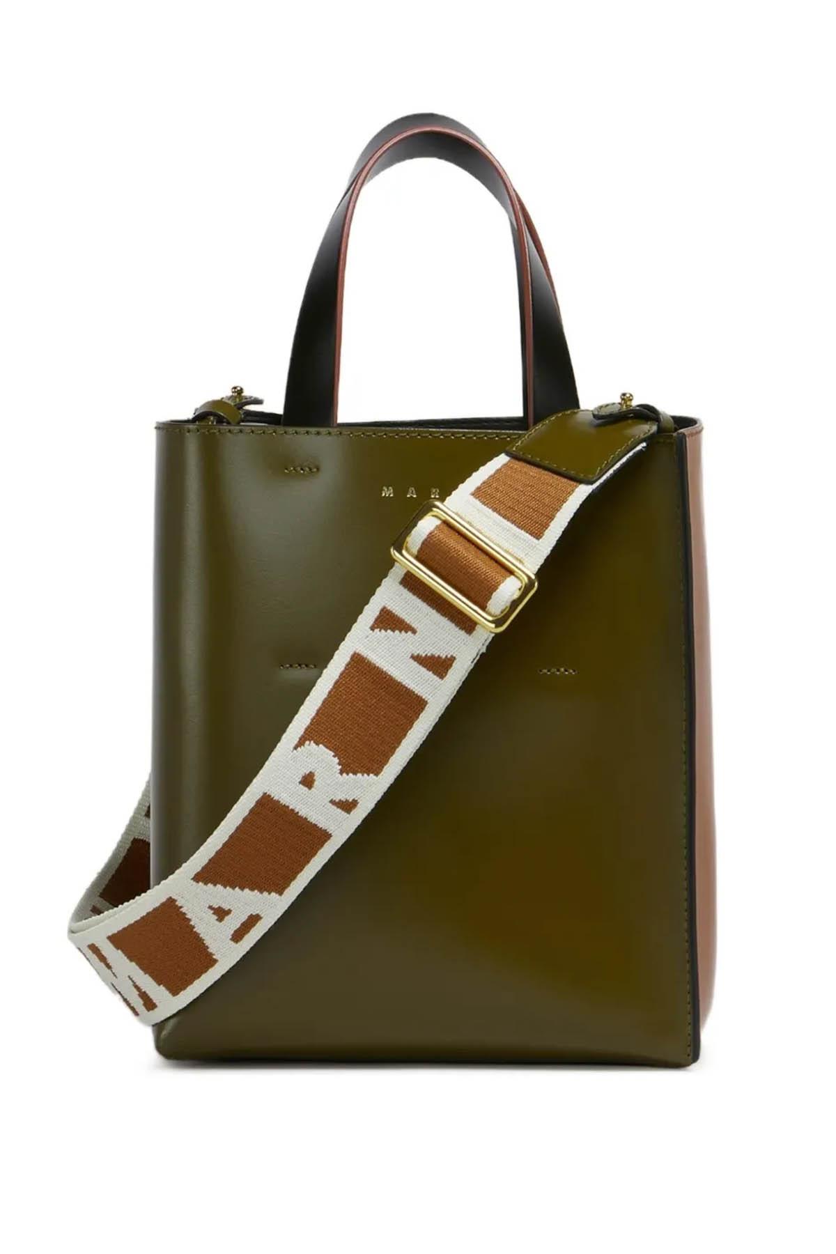 【関税＆送料込み】Marni Handbags 関税負担なし☆MARNI マルニ PUFF パフ スモール ホーボーバッグ