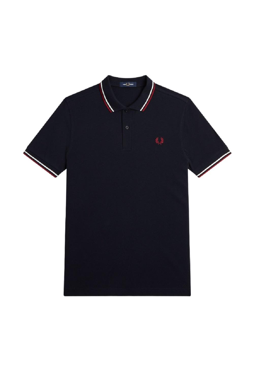 Camiseta Y Polo Azul Fred Perry de hombre de color Azul Lyst
