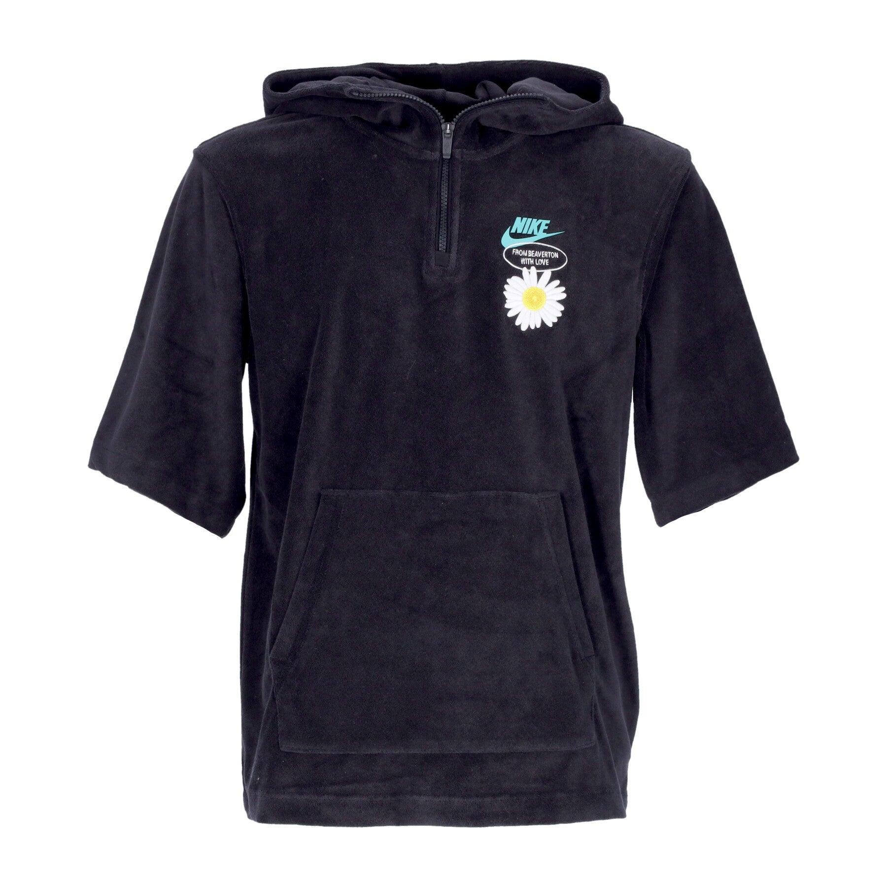 Sweat Capuche Manche Courte Nike Sweat à Capuche à Manches Courtes