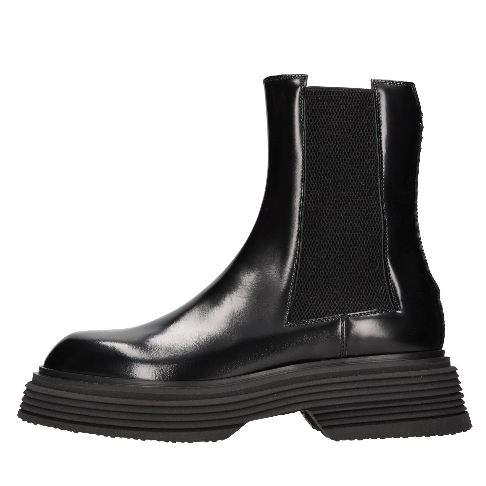 The Antipode Beatles Brushed Leather Boots With Elastic Side Panels - NWT Leather beatles boots - THE-ANTIPODE - Ginevra calzature main image 2