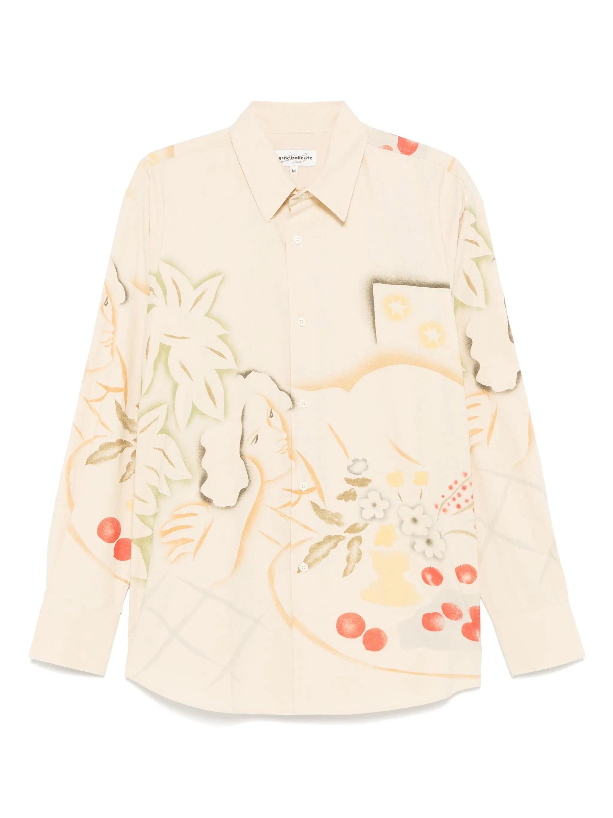 トップス Carne Bollente Flow Her Longsleeve Beige Carne Bollente – Flow Her Longsleeve Beige