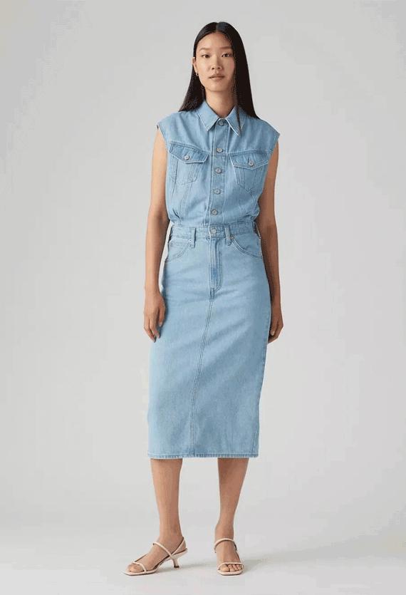 Robes Levi's pour femme Réductions en ligne jusqu'à 50 Lyst