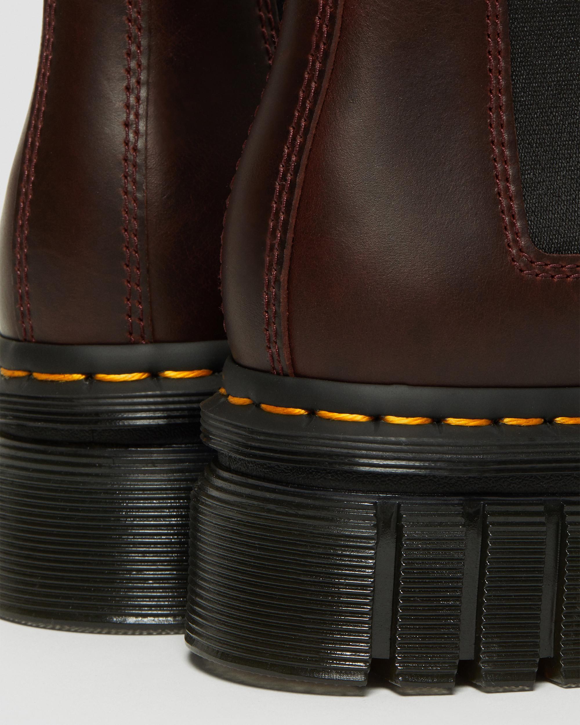 Dr. Martens Audrick Brando Leather Platform Chelsea Boots | Lyst