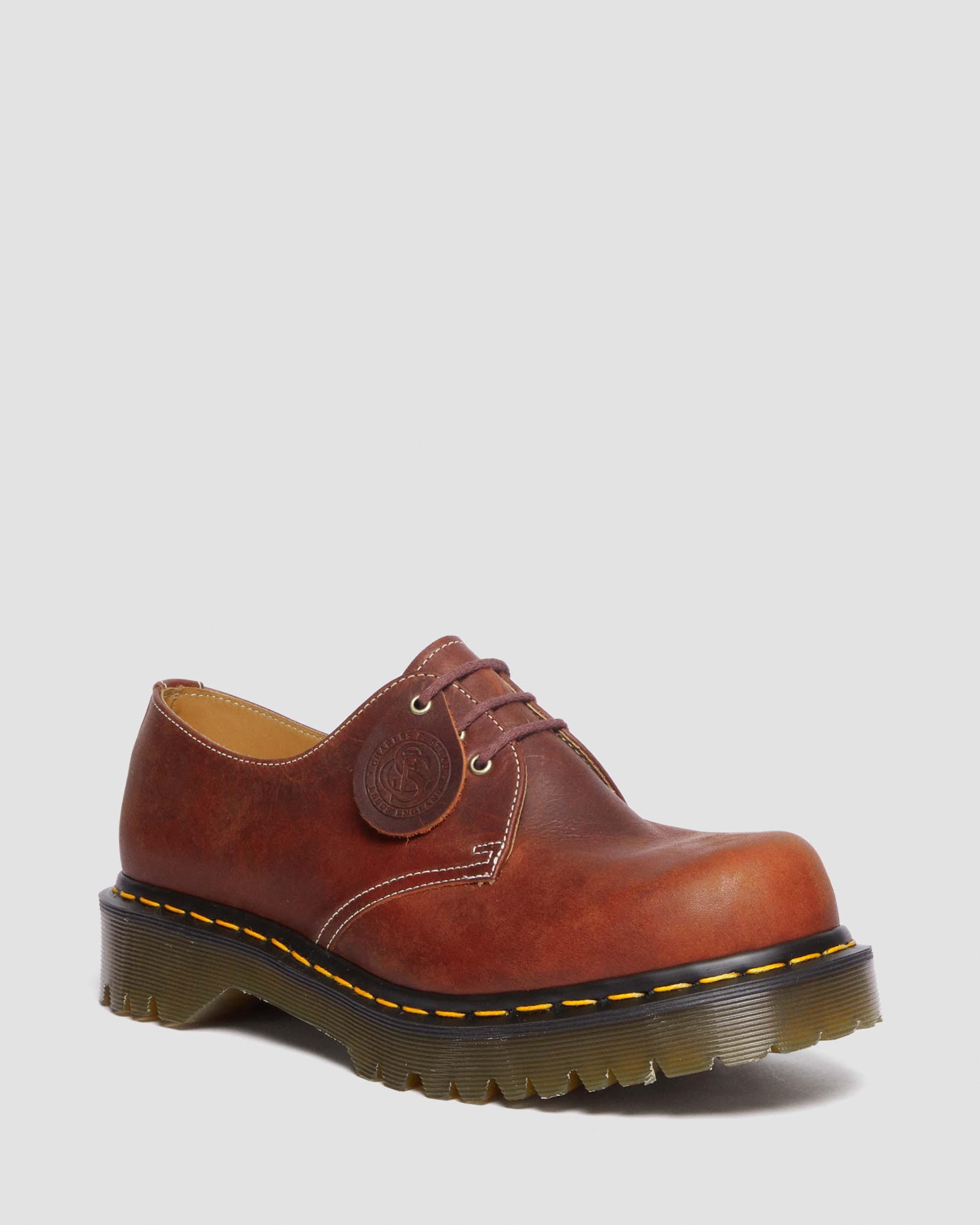 Dr. Martens 1461 Made In England Heritage Leather Oxford Shoes in Brown |  Lyst