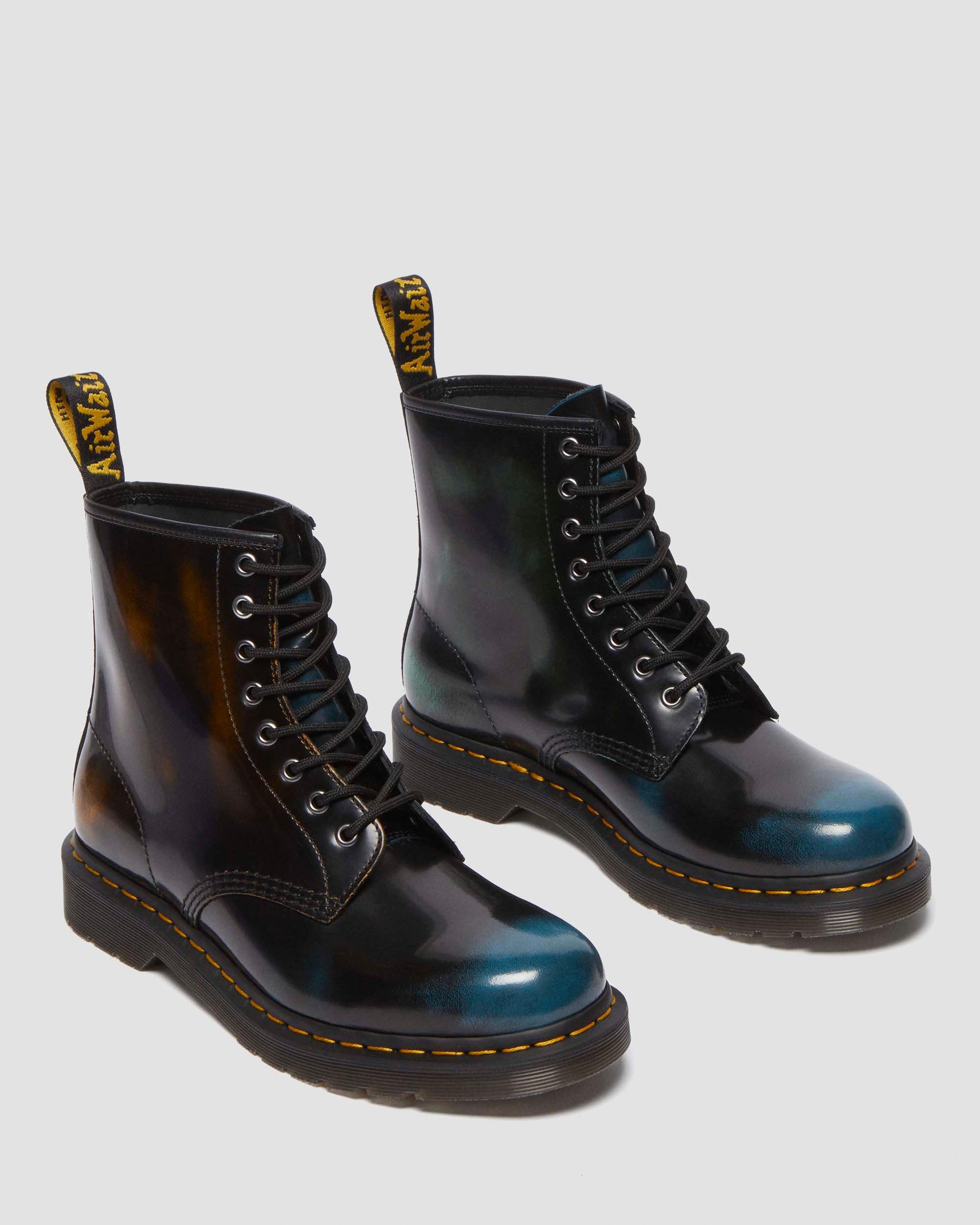 ★関税込★DR.MARTENS★1460 BRUSH OFF LEATHER LACE UP BOOTS★ dr-martens-Black-1460-Brush-