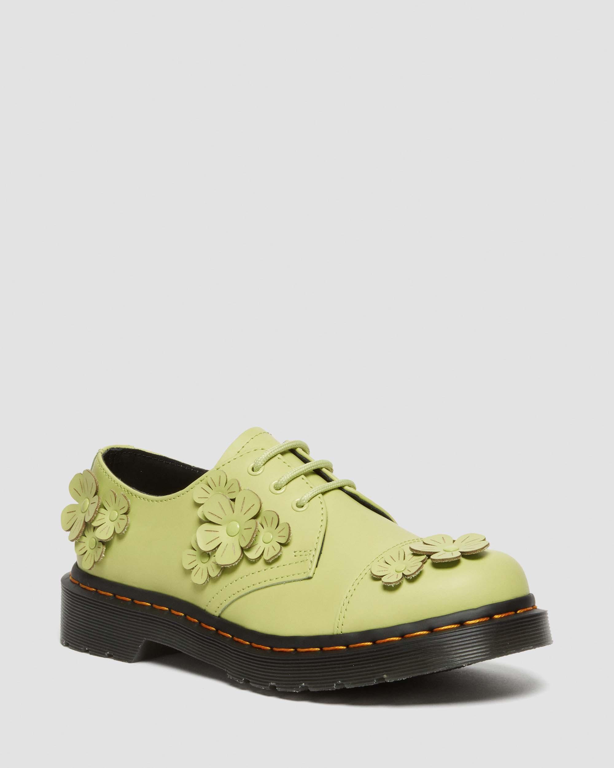 Dr martens yellow shoes sales