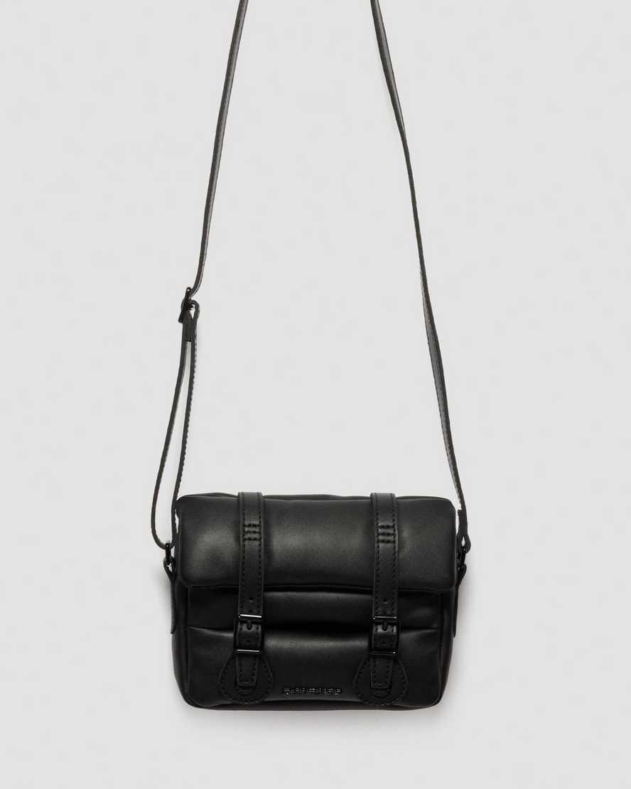 Dr. Martens 7 Inch Padded Leather Satchel in Black | Lyst