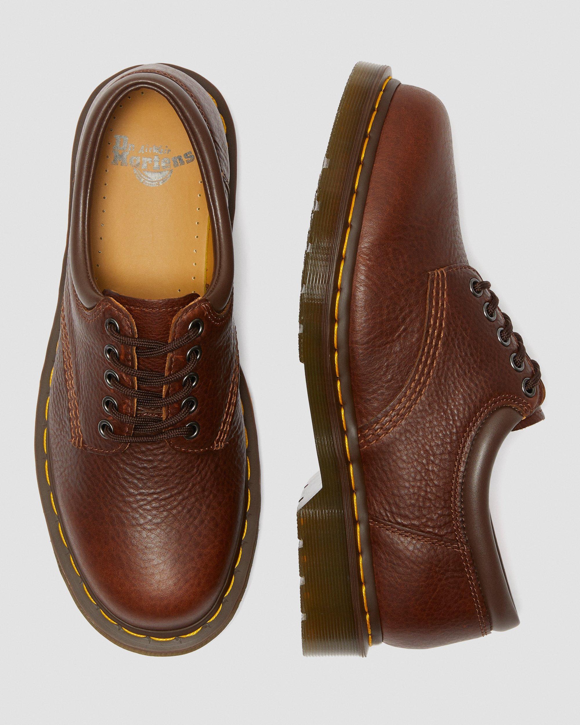 Dr. Martens 8053 Harvest Leather Casual Shoes in Brown | Lyst