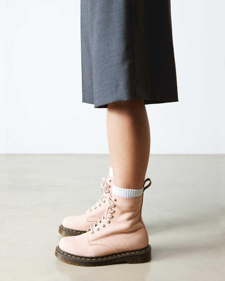 Pink Martens Boots for Women Lyst UK