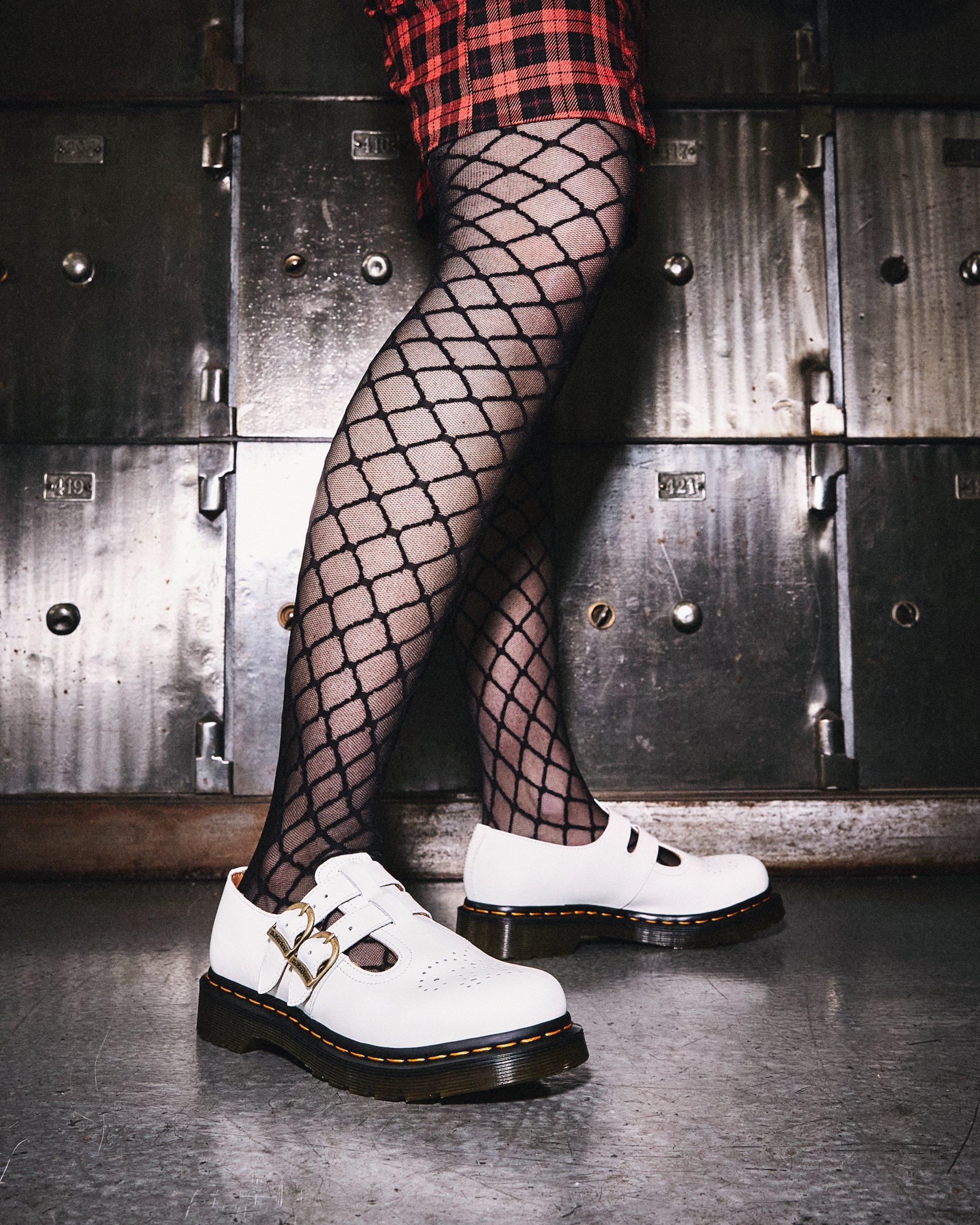 Dr. Martens 8065 Smooth Leather Mary Jane Shoes in White Lyst