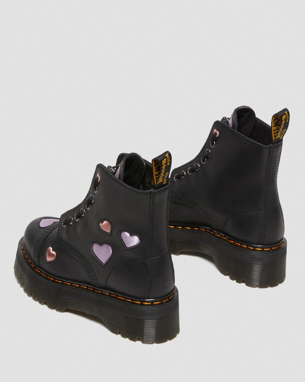 dr martens with hearts