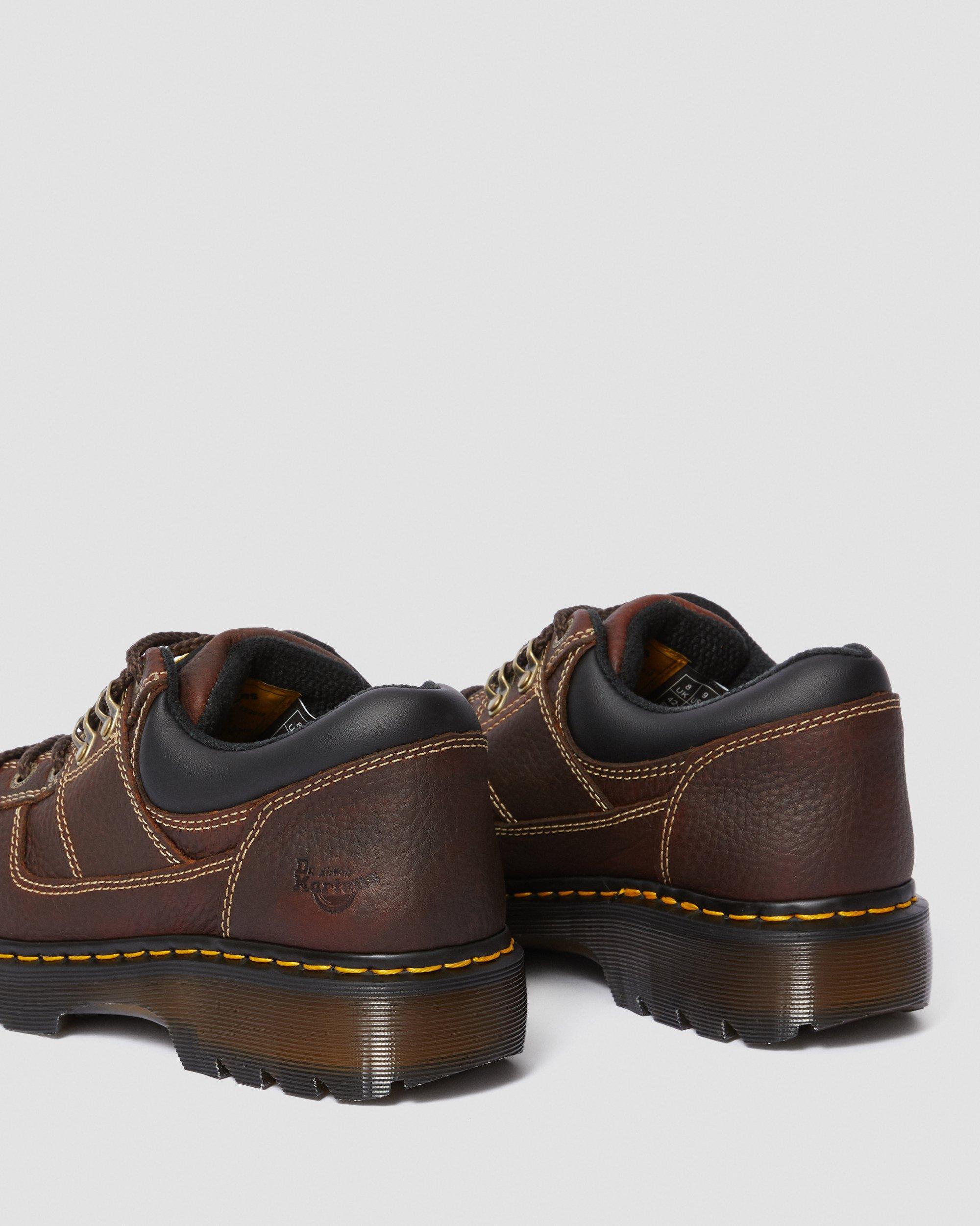 Dr Martens Gunby ST Men 11 Brown Leather Steel Toe Work Shoes Industrial Safety Dr. Martens Gunby ST 6-tie steel-toe work | Mercari main image 4
