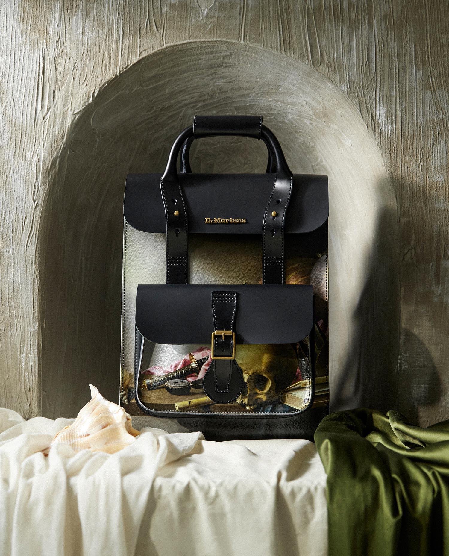 Mens Doctor Martens Bag Canvas Backpack Doc Martens Leather