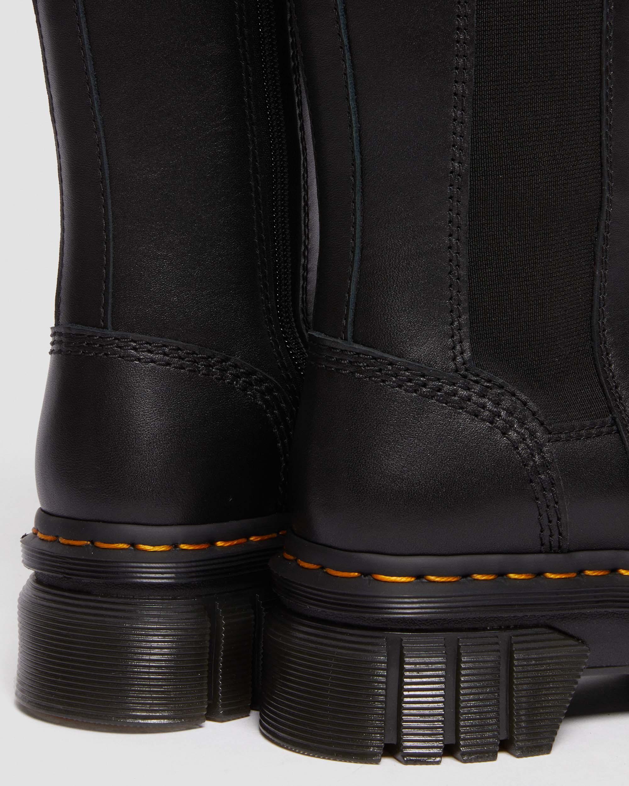 Dr. Martens Leather Audrick Tall Chelsea Boots in Black | Lyst