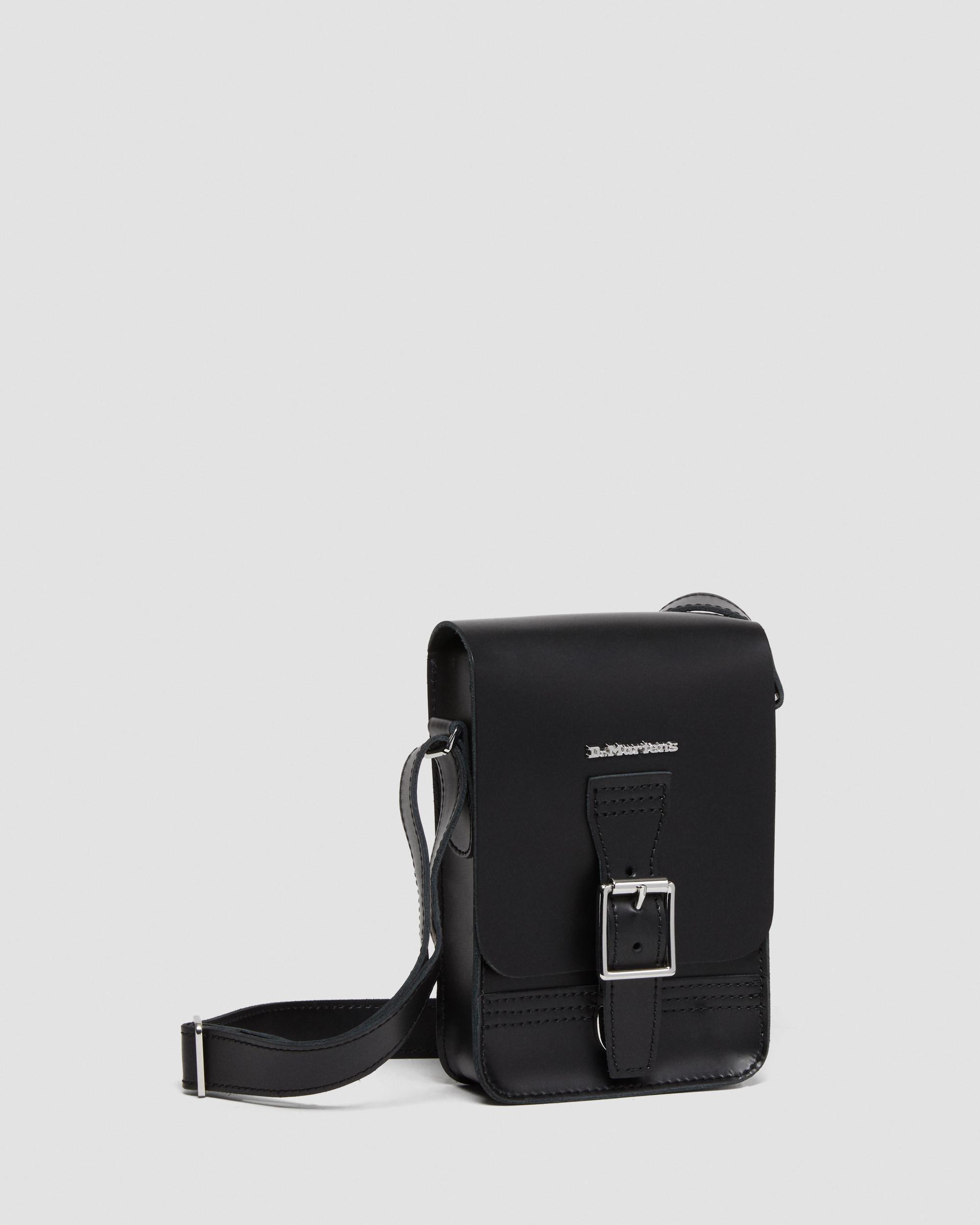 Dr. Martens Kiev Smooth Leather Leather Vertical Crossbody Bag in Black |  Lyst