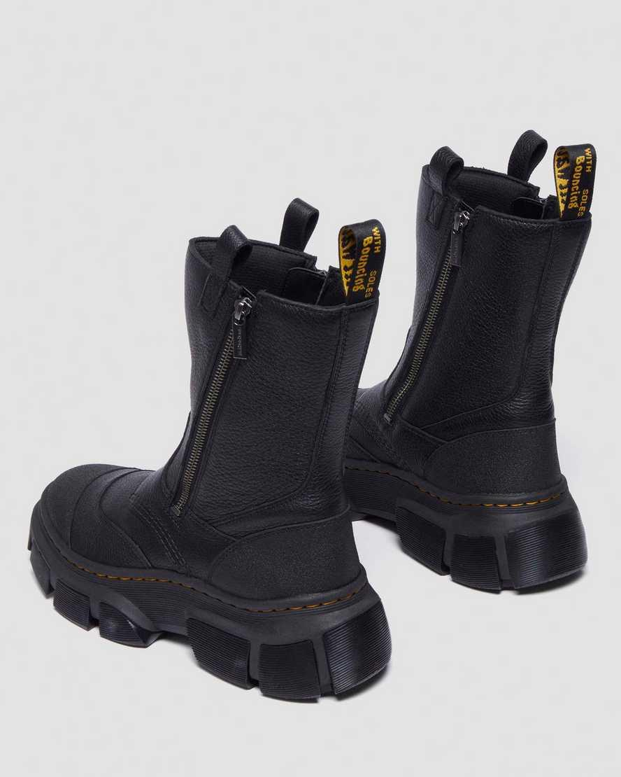Dr. Martens Dmxl Rigger Leather Boots in Black | Lyst