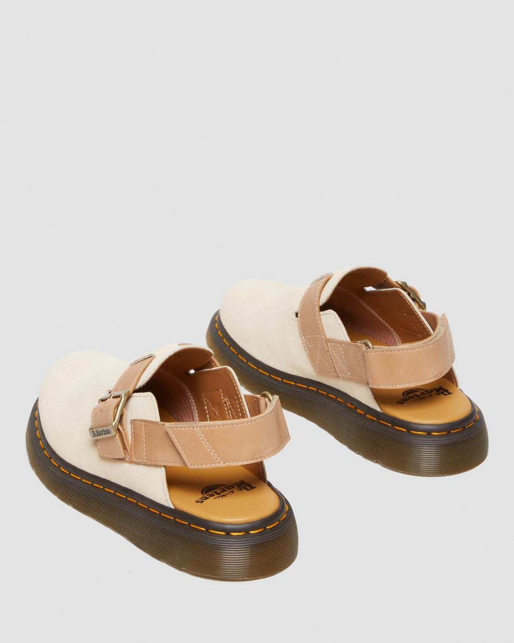 Dr. Martens Jorge Ii Suede & Leather Slingback Mules in  display picture 1