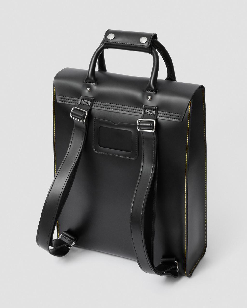 Dr. Martens Leather Small Backpack in Black | Lyst