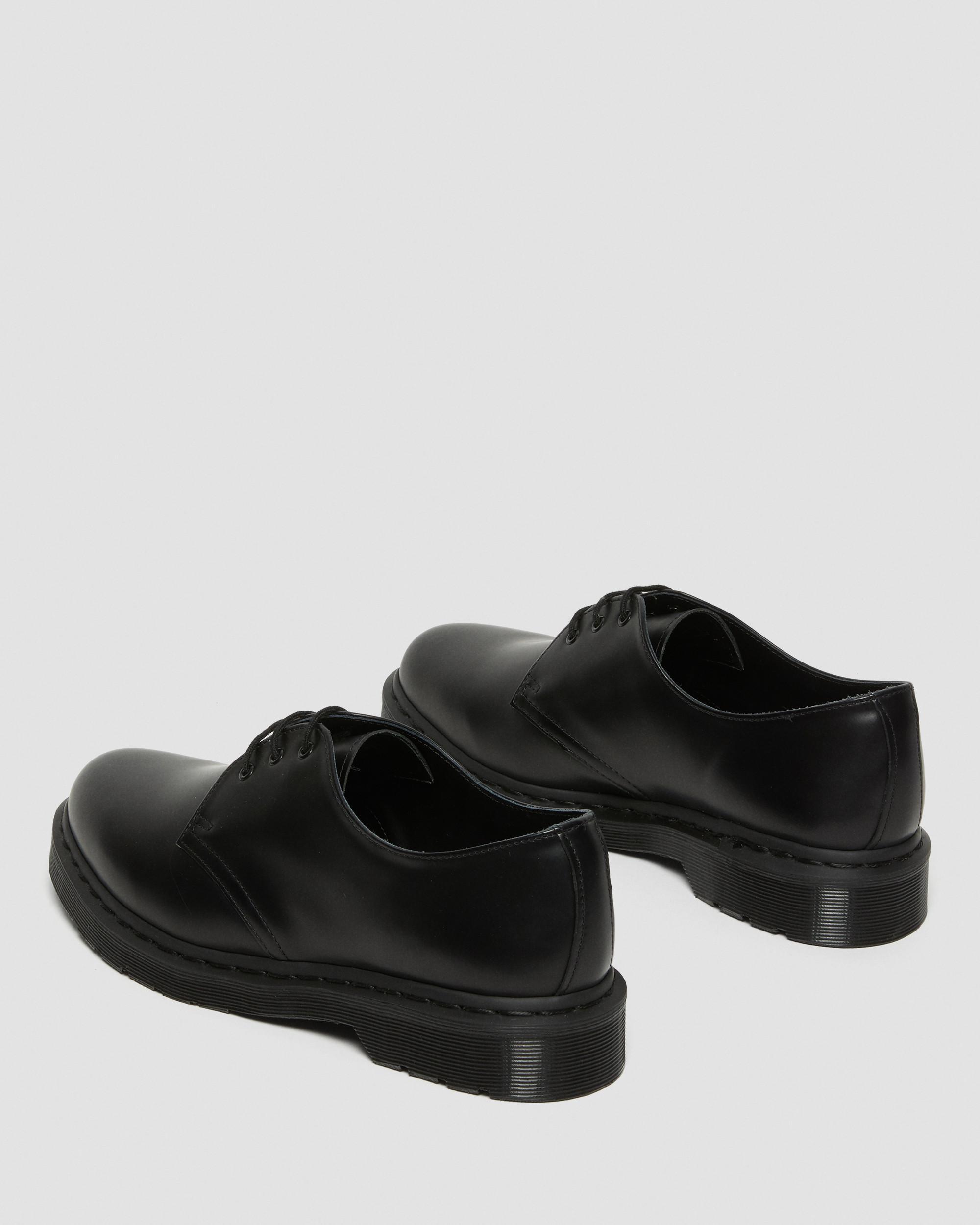 Dr. Martens 1461 Mono Smooth Leather Oxford Shoes in Black | Lyst