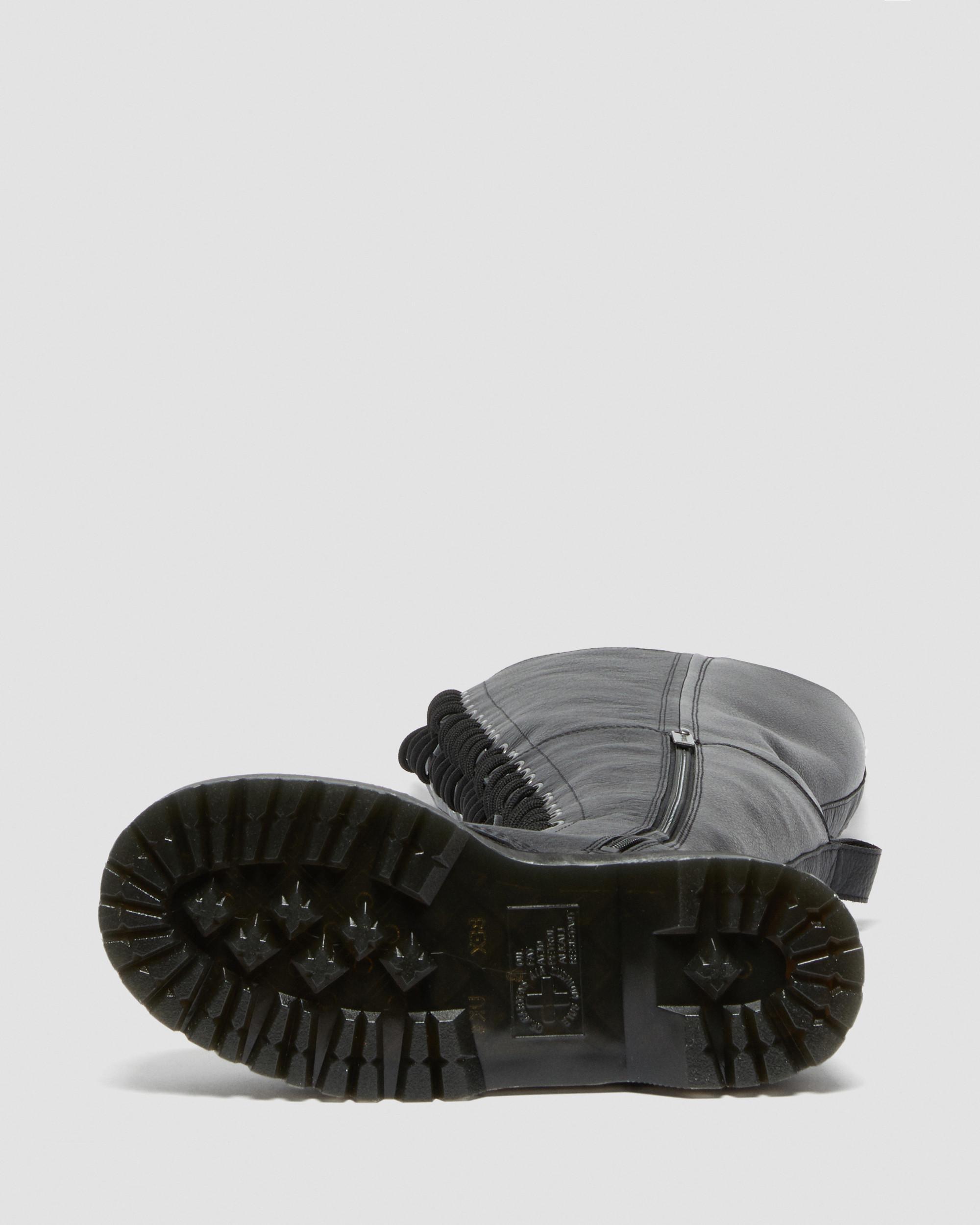 【激レア】Dr.Martens AZREYA UK3 黒 厚底 ニーハイブーツ 新品未使用】Dr.martens AZREYA ブラック - メルカリ