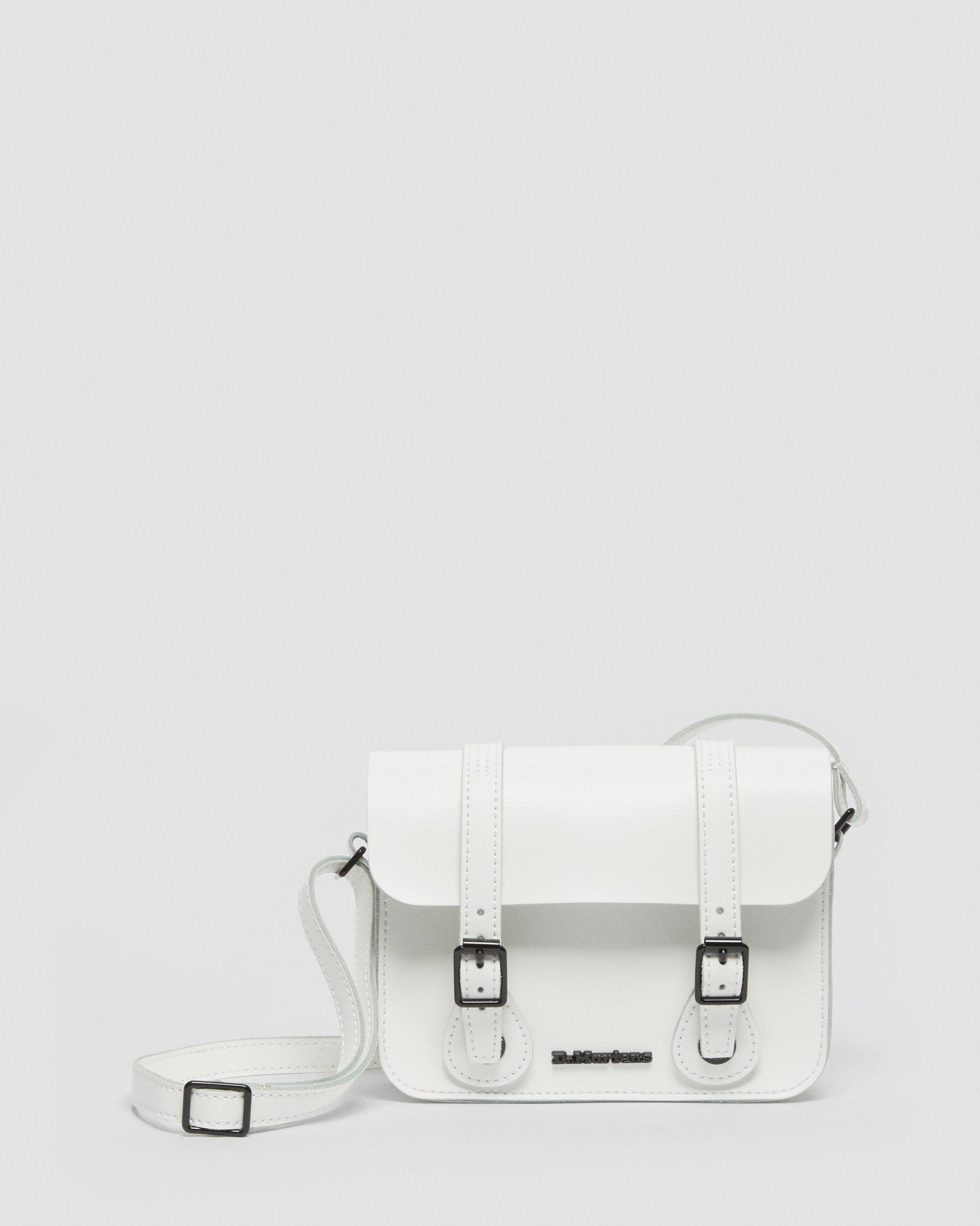 Dr. Martens 7 Inch Leather Crossbody Bag in White for Men - Lyst
