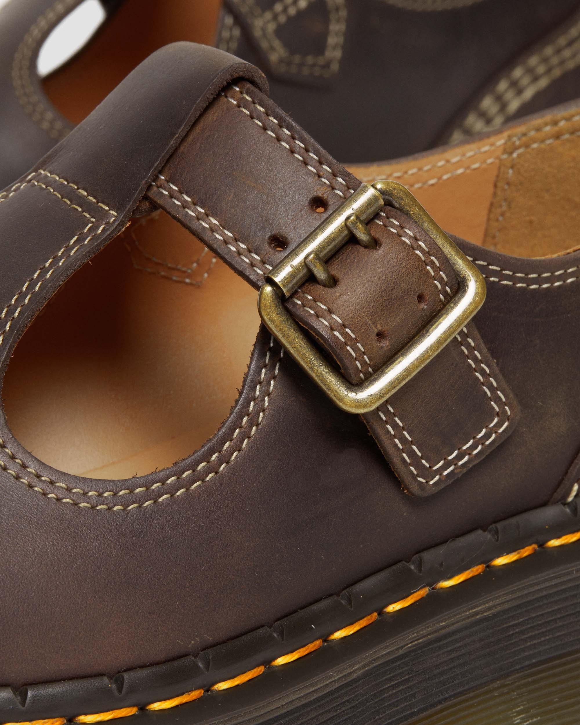 Dr. Martens Bethan Arc Crazy Horse Leather Platform Mary Jane