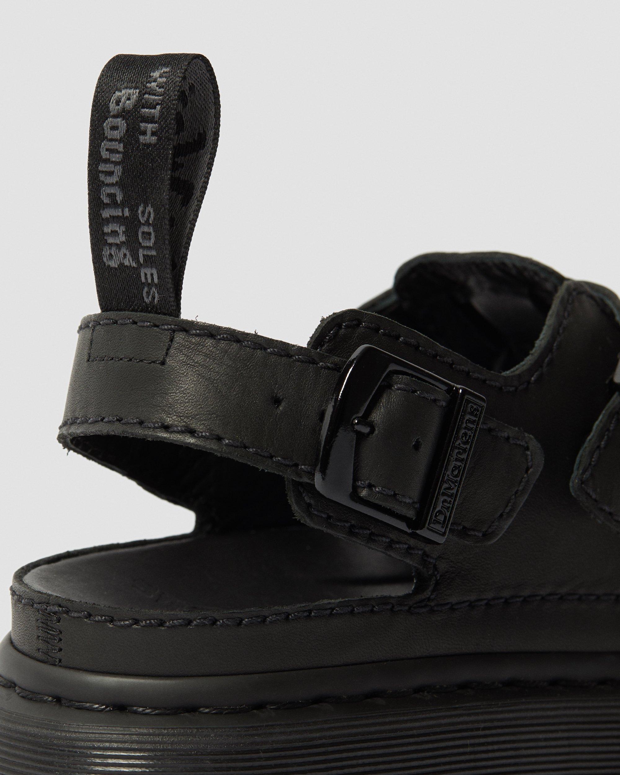 mono leather fisherman sandals