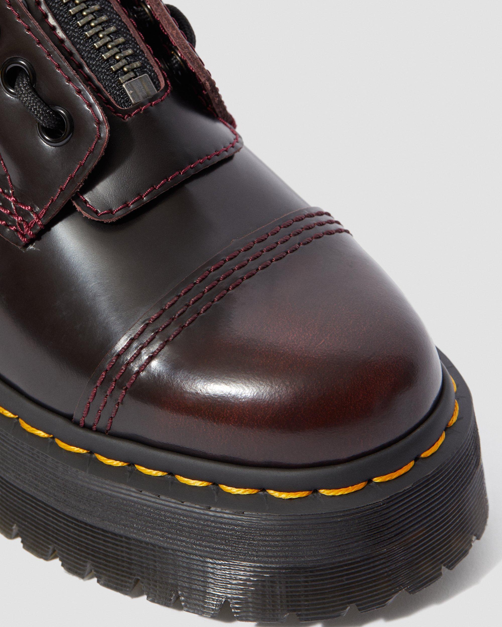 Dr. Martens Sinclair Women's Arcadia Leather Platform Boots in Black | Lyst