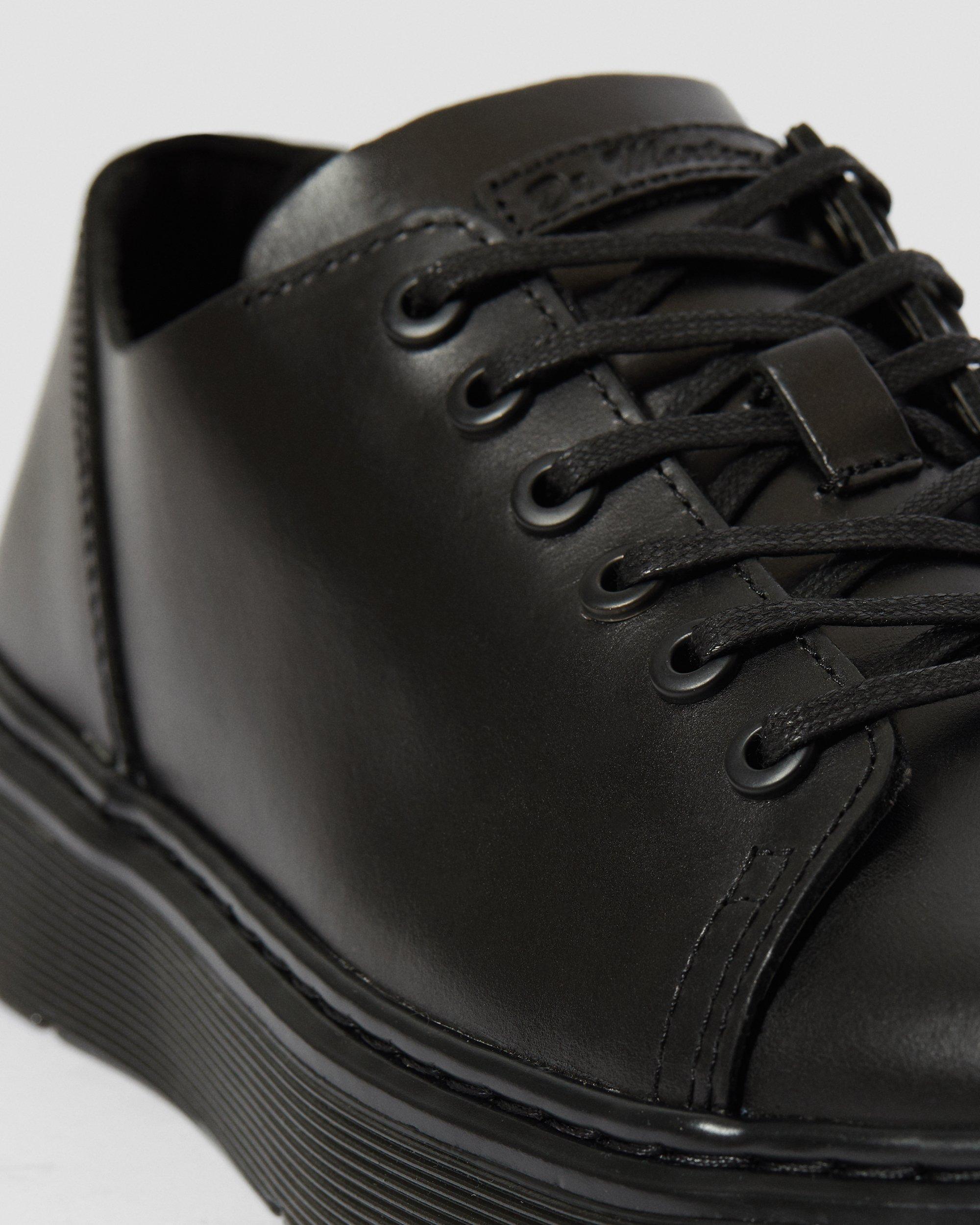 Dr. Martens Dante Brando Leather Casual Shoes in Black for Men - Lyst