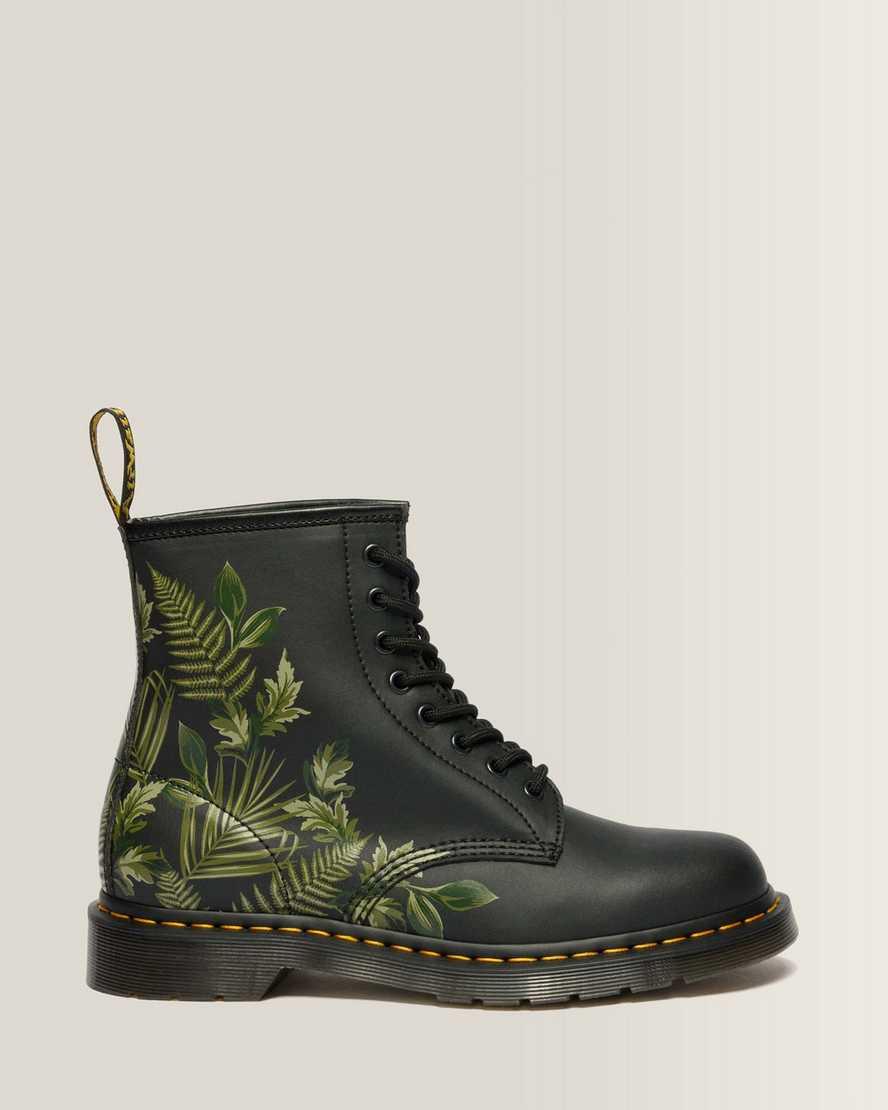 Dr. Martens Leather 1460 Evergreen Genix Nappa Boot in Black for