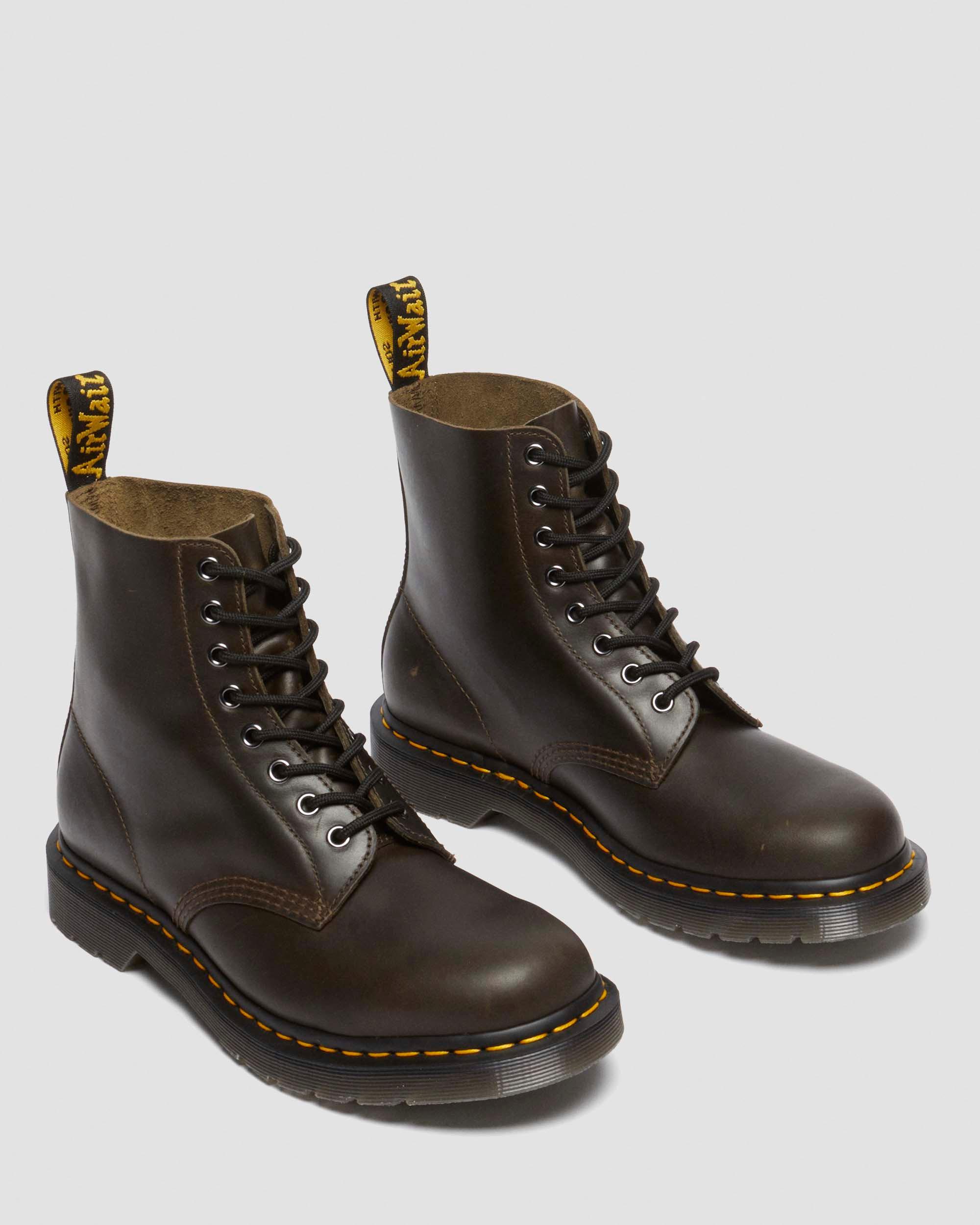 Dr. Martens 1460 Pascal Orleans Leather Lace Up Boots in Black for Men Lyst UK
