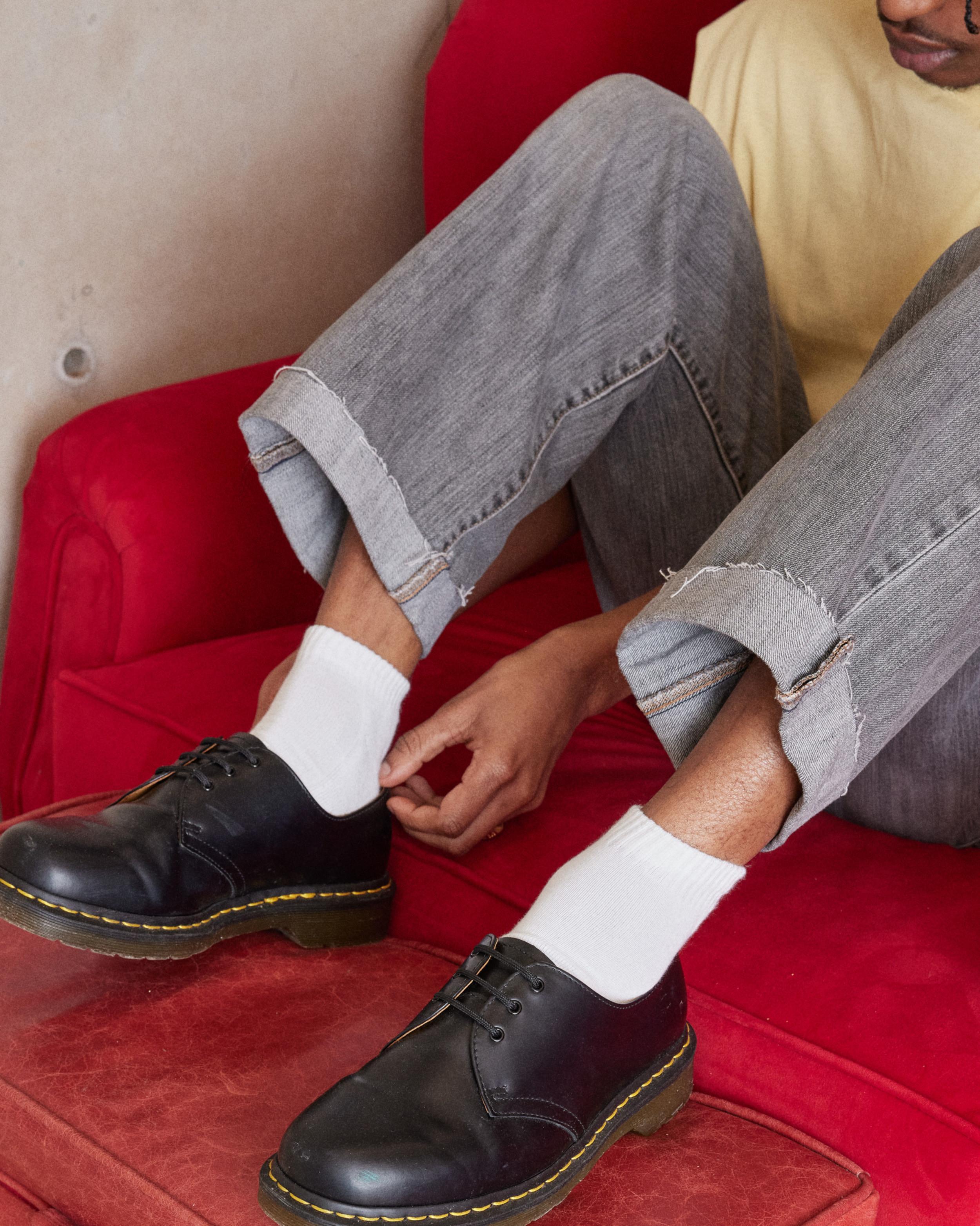 Dr. Martens Double Doc Organic Cotton Blend Short 3-pack Socks in White for  Men | Lyst