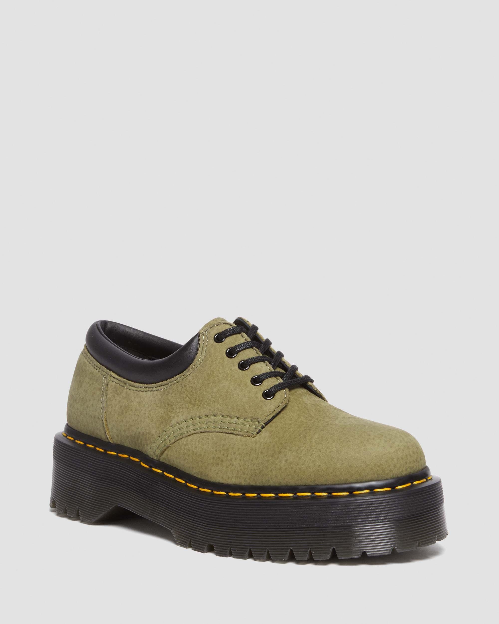 Martens 8053 Dr Martens Basse Marroni Scarpe 8053 Platform Di