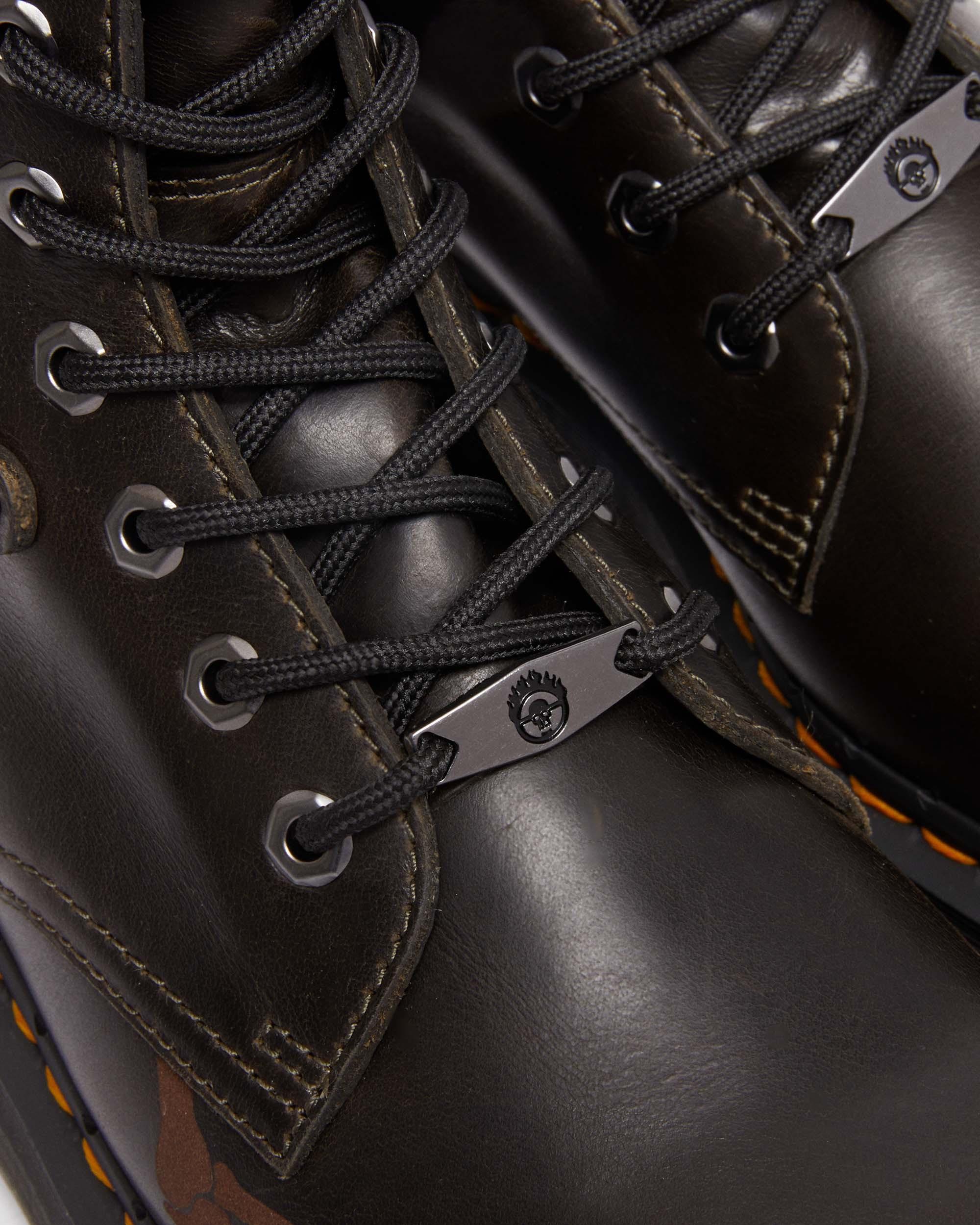 Dr. Martens Jadon Mad Max Leather Boots in Black for Men | Lyst