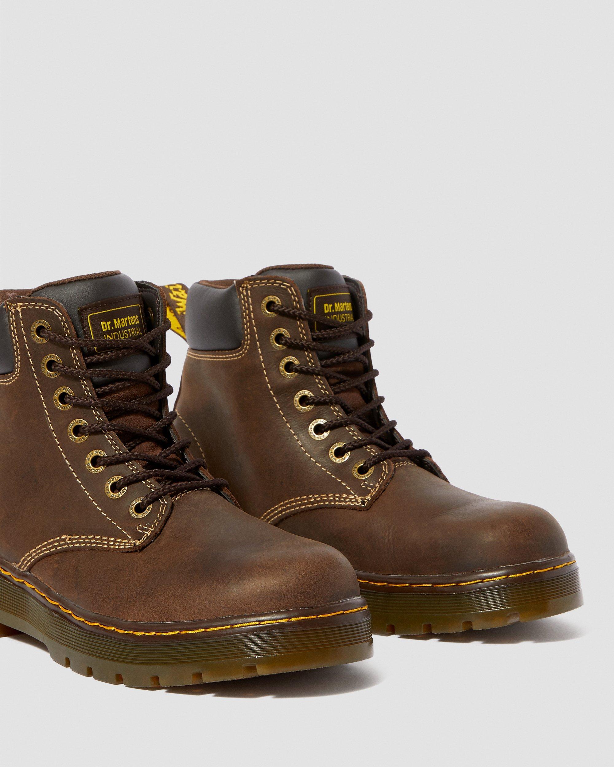 Dr. Martens Winch Wyoming Work Boots in Dark Brown (Brown) Lyst