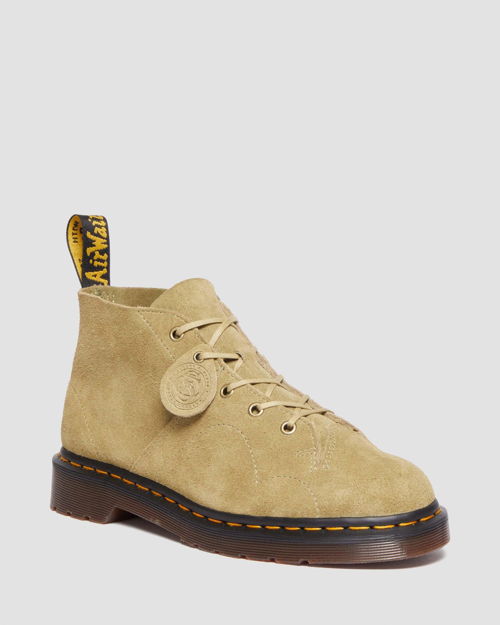 Dr. Martens Church Desert Oasis Suede Monkey Boots in Natural for Men Lyst UK