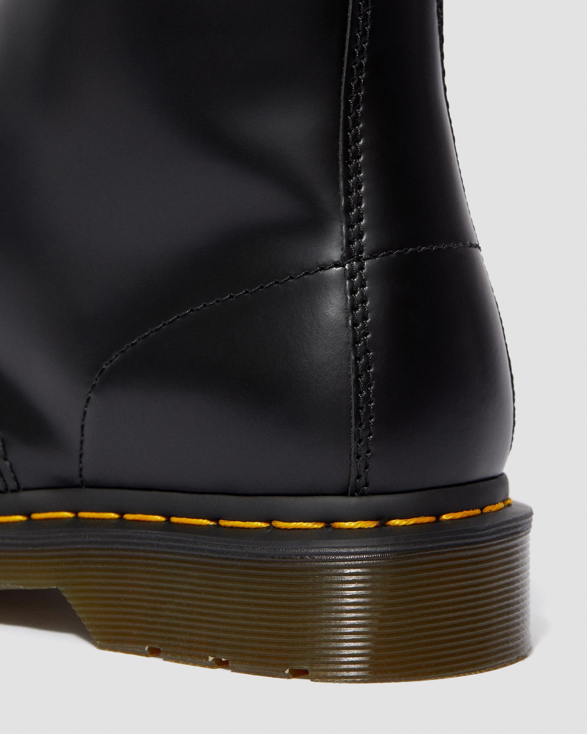 Dr. Martens 1914 Smooth Leather Tall Boots in Black for Men | Lyst