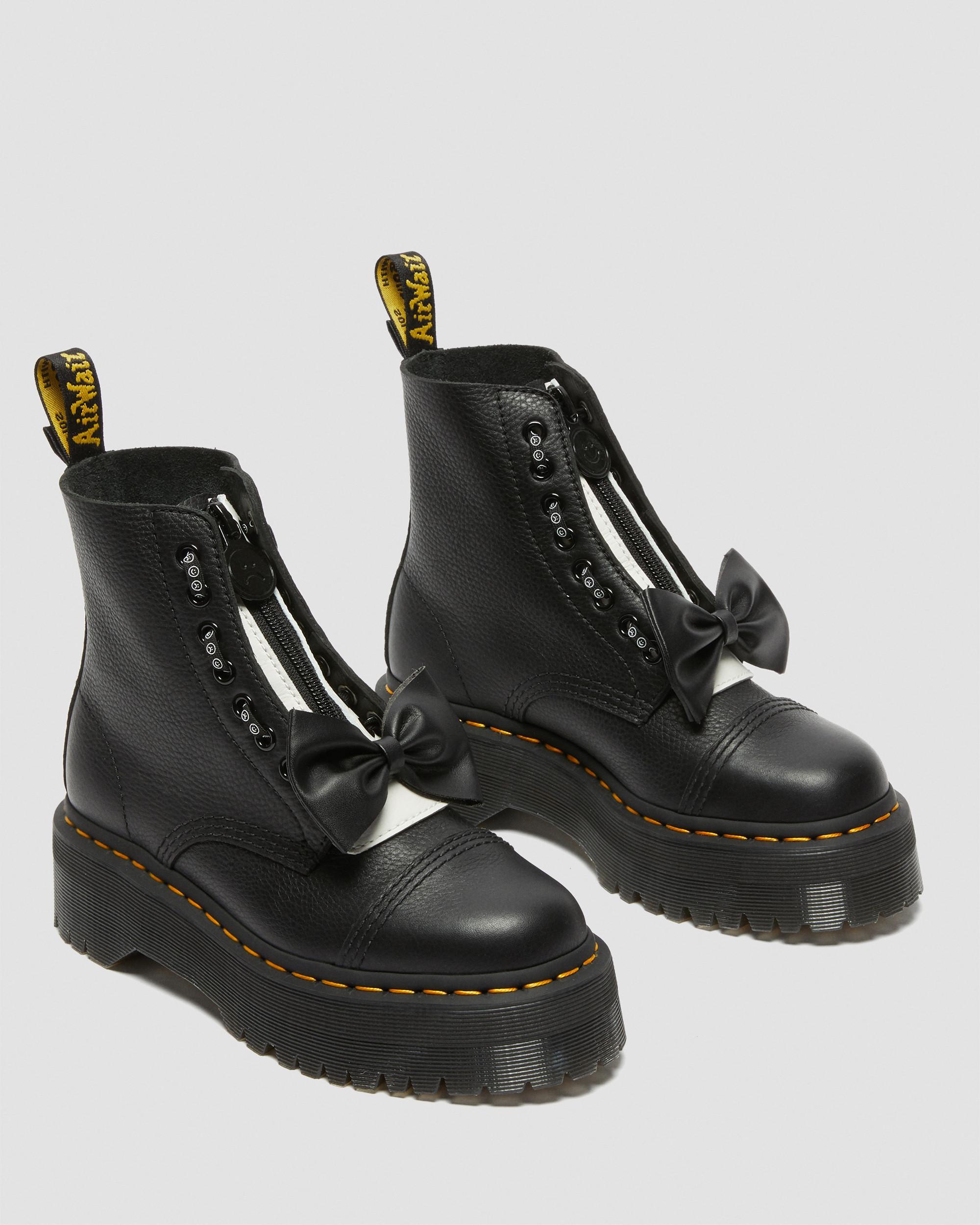 Dr. Martens Sinclair Lazy Oaf ​leather Boots Black | Lyst
