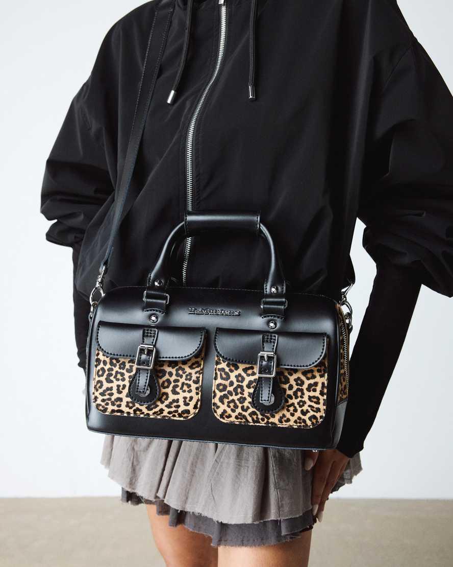 Dr. Martens Print Hair-On Top Handle Bag in Black | Lyst UK