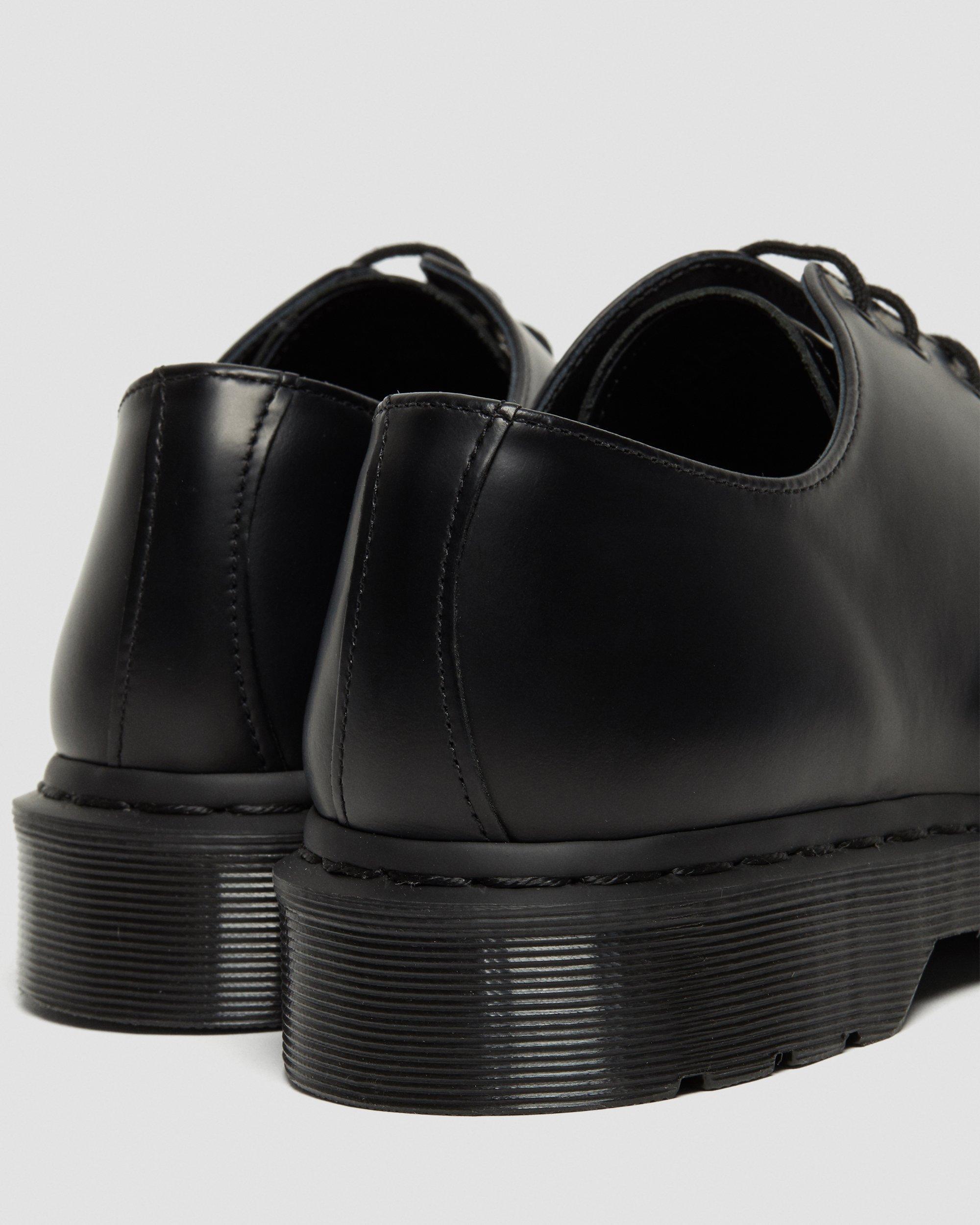Dr. Martens 1461 Mono Smooth Leather Oxford Shoes in Black - Lyst