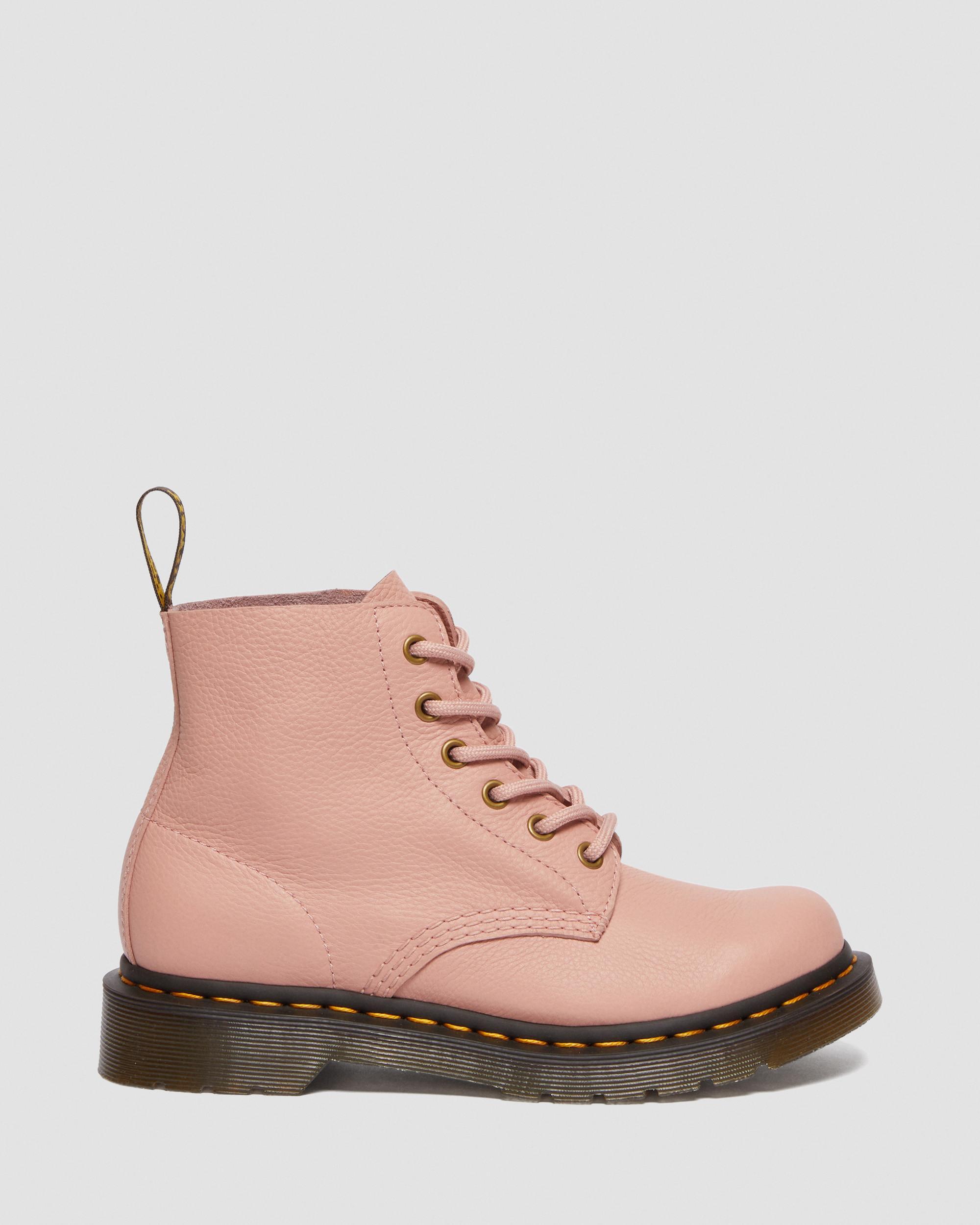 Dr. Martens 101 Unbound Leren Enkellaarzen het Roze | Lyst NL