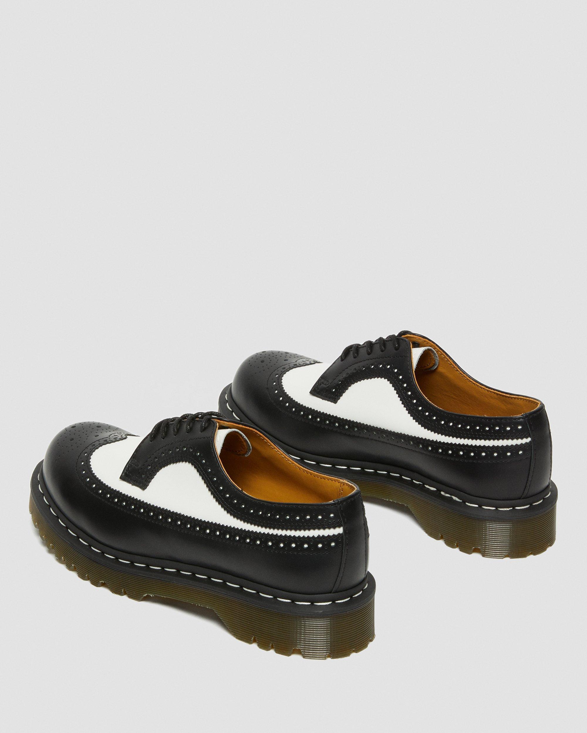 Dr. Martens 3989 Bex Smooth Leather Brogue Shoes in Black for Men | Lyst