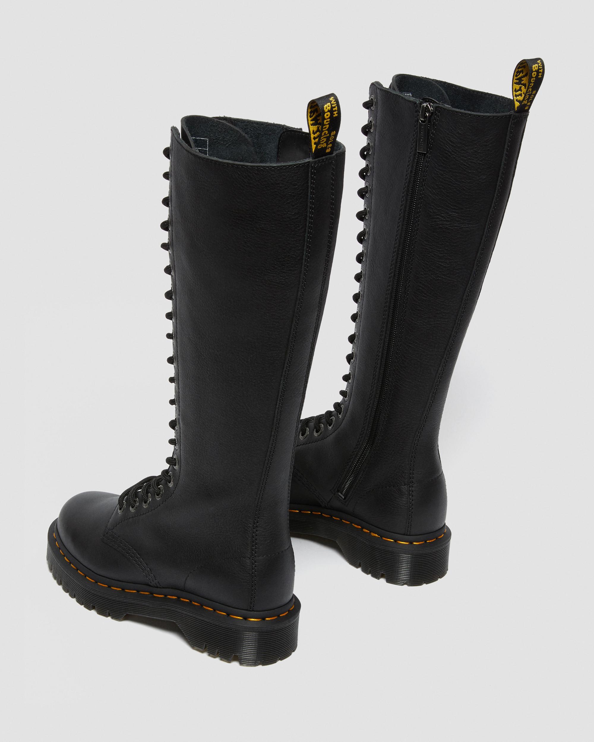 Dr. Martens 1b60 Bex Leather Extra High Boots in Black - Save 26% | Lyst