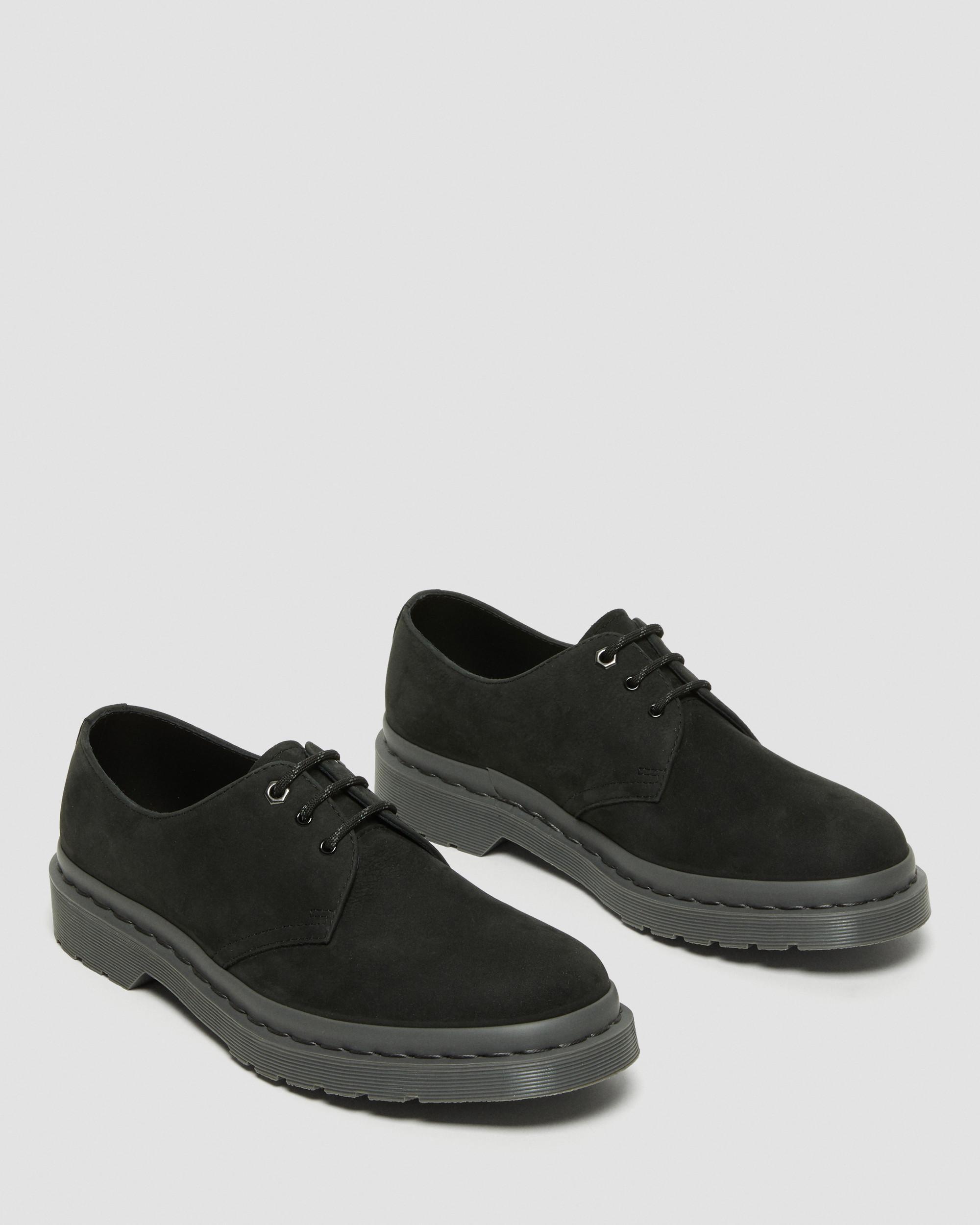 Dr. Martens 1461 Mono Milled Nubuck Leather Oxford Shoes in